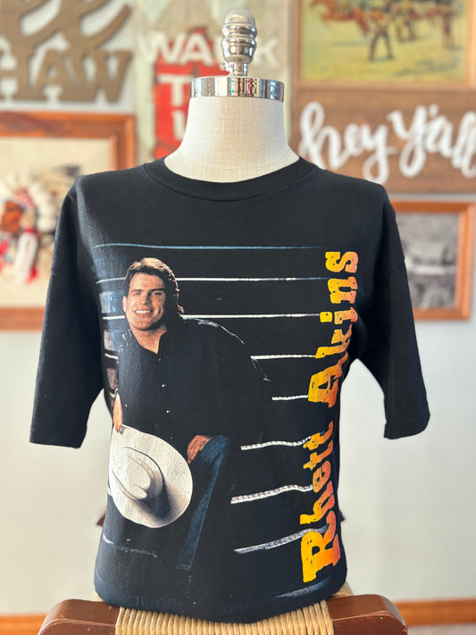 Vintage Rhett Akins T-Shirt | Y2K Country Music Tee | Early 2000s Western Graphic Shirt | Cowboy Country Concert Tee | Large