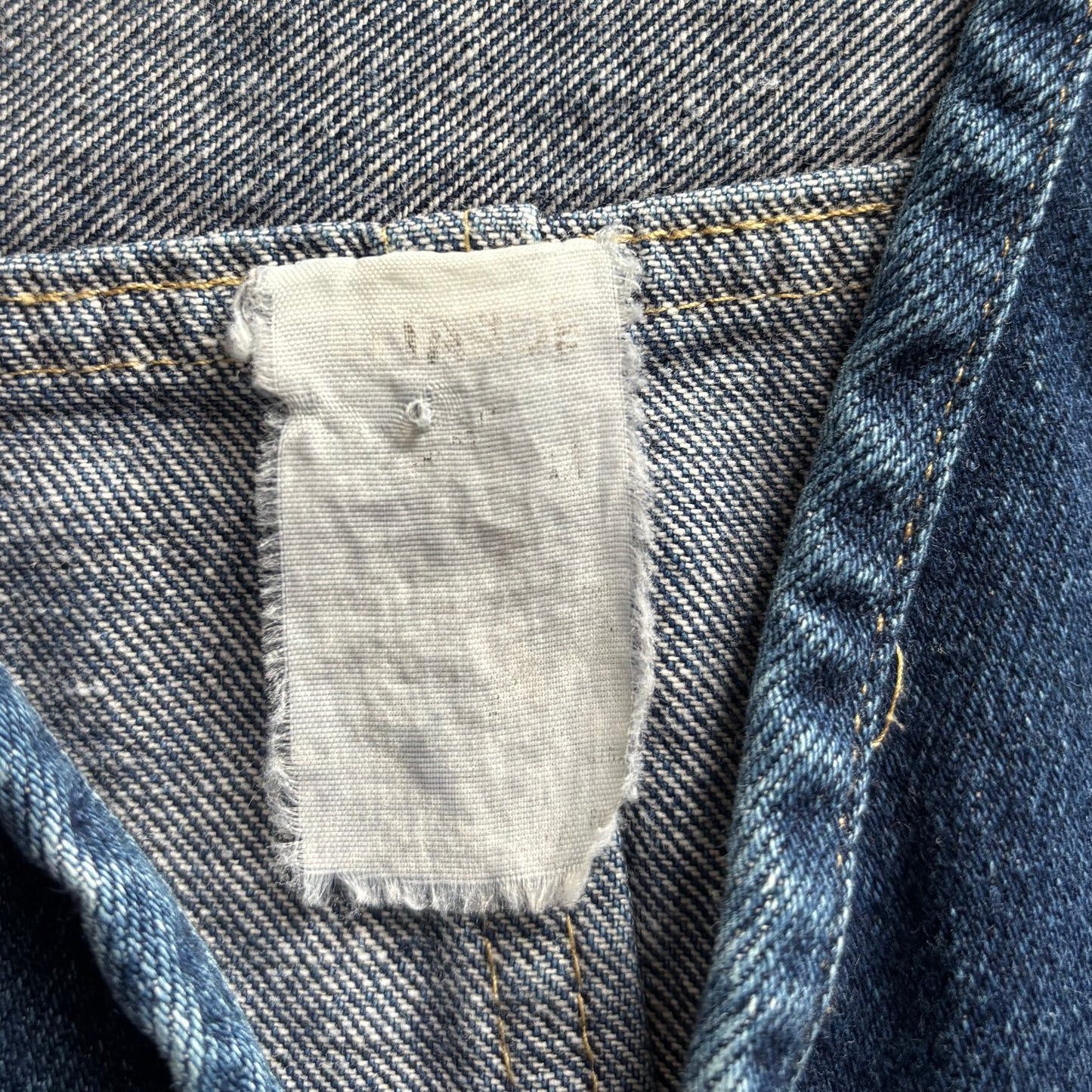 Vintage 80s Gitano Denim Workwear Vest