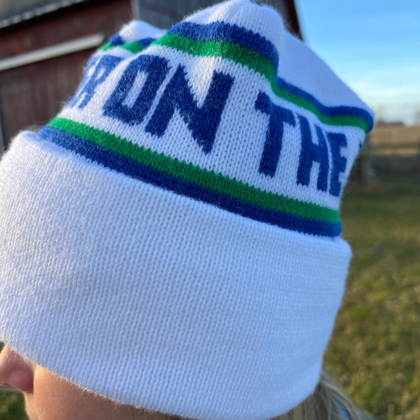 Vintage Shiver On The River Stocking Hat