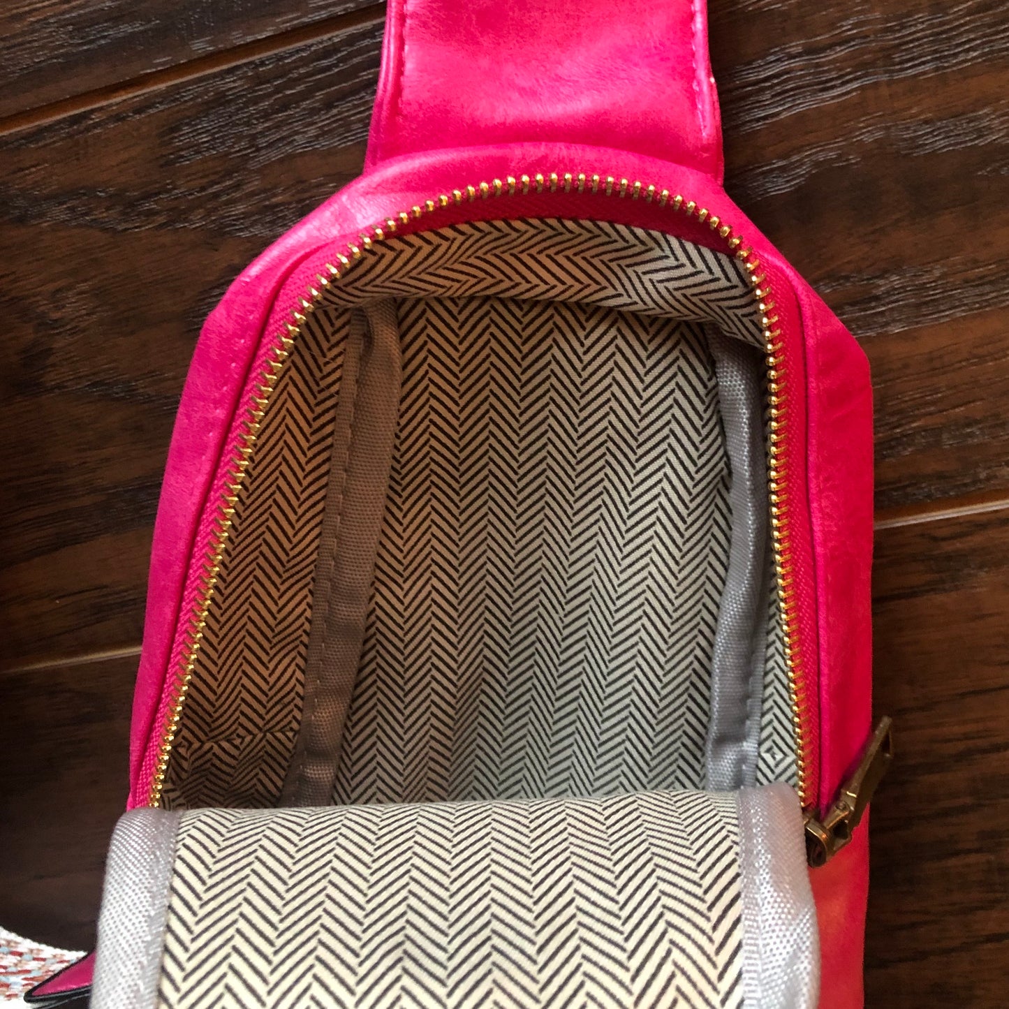 Soft Vegan Leather Crossbody Bag