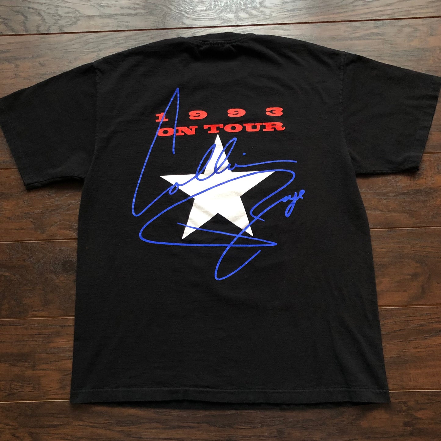 1993 Vintage Western Collin Raye On Tour Country Concert T-Shirt | Made in USA