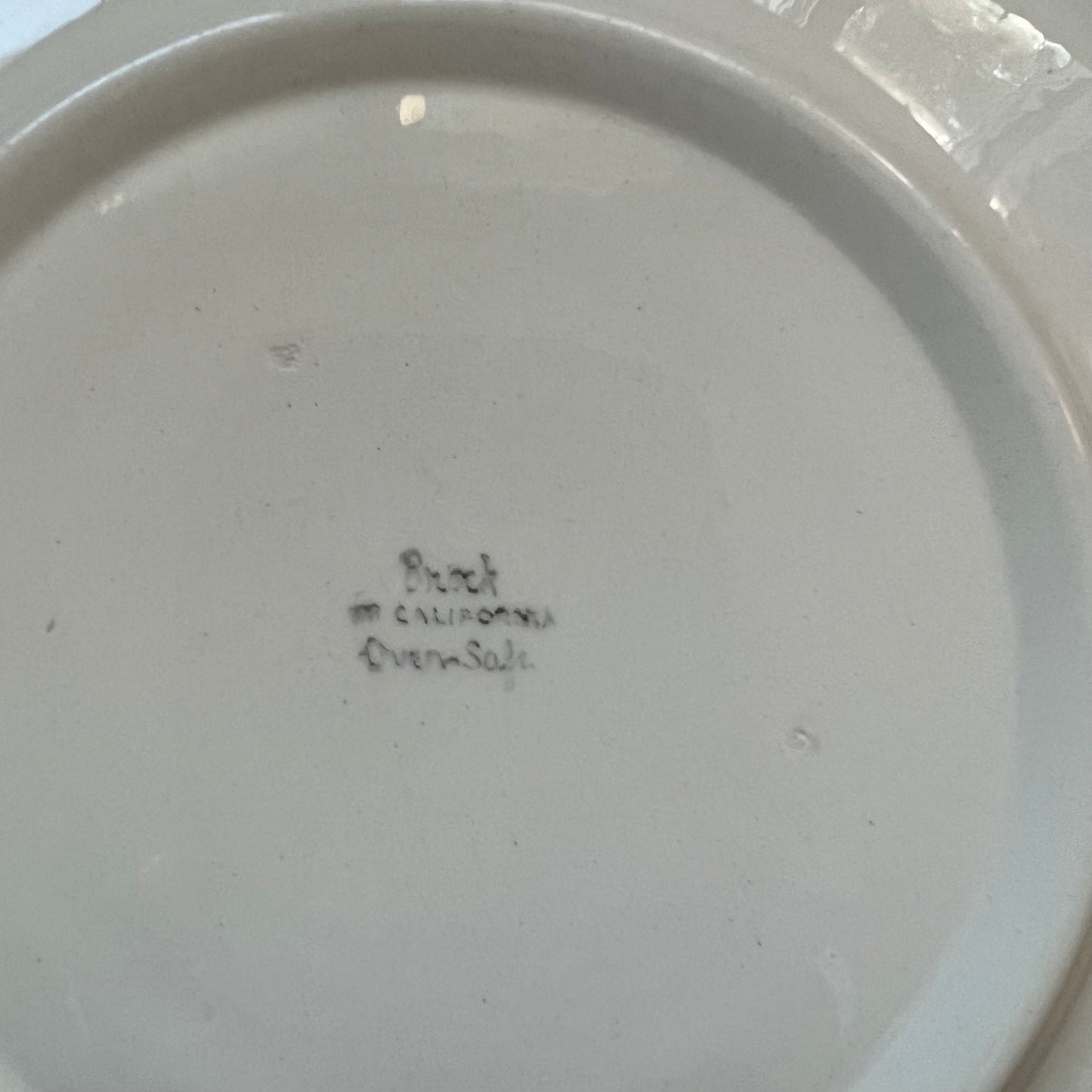 1950’s Farmhouse Yellow Brock of California Fruit Bowls and Large Serving Bowls