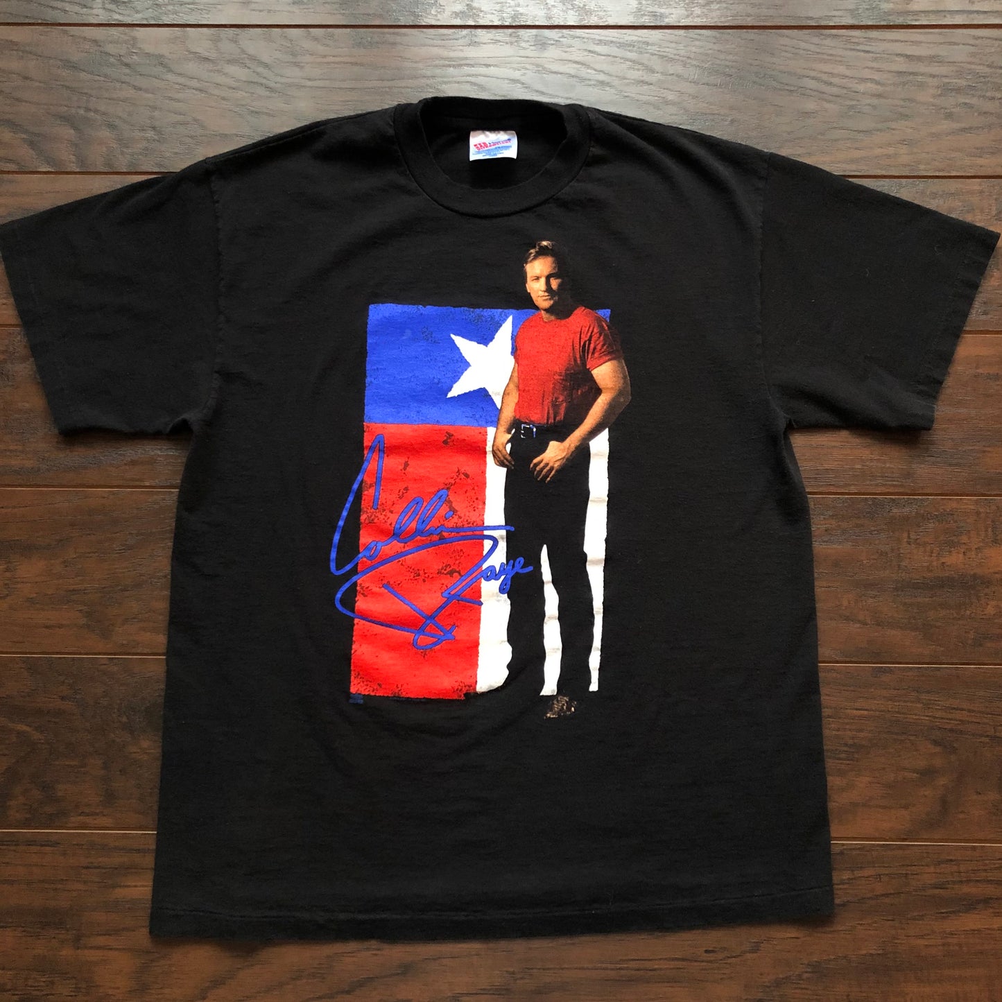 1993 Vintage Western Collin Raye On Tour Country Concert T-Shirt | Made in USA