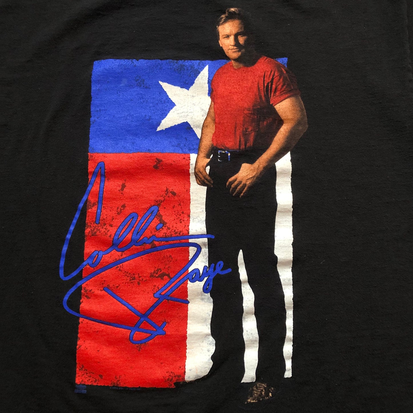 1993 Vintage Western Collin Raye On Tour Country Concert T-Shirt | Made in USA
