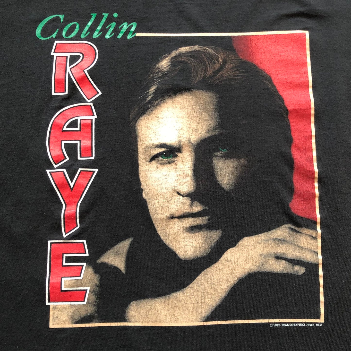 1993 Vintage Western Collin Raye Country Concert T-Shirt | Made in USA