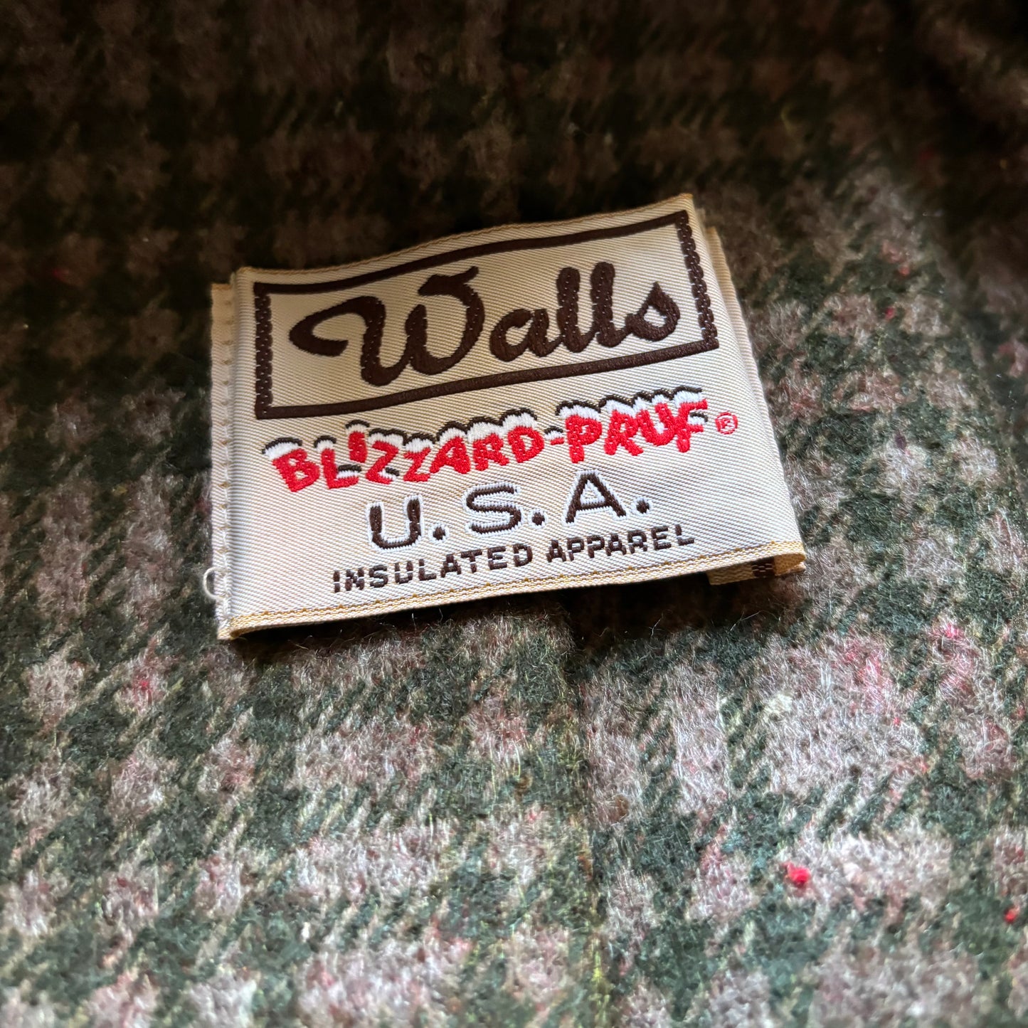 Vintage Youth Walls Blizzard Pruf Blanket Lined Canvas Chore Jacket | Made in USA