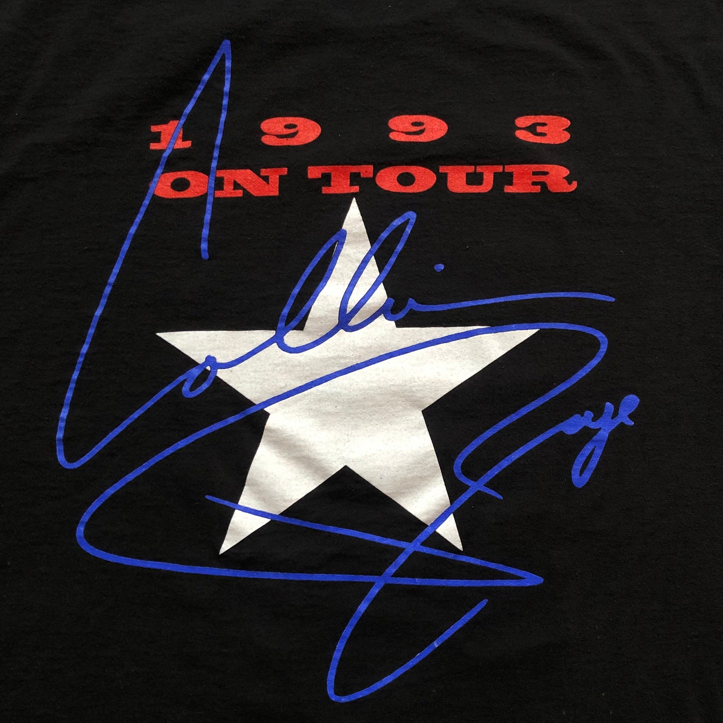 1993 Vintage Western Collin Raye On Tour Country Concert T-Shirt | Made in USA