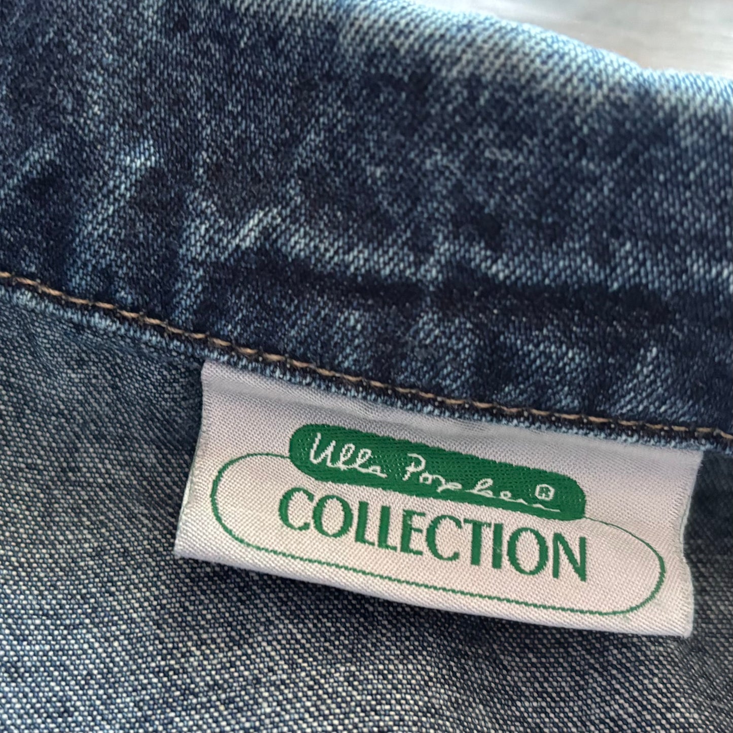 Vintage 2000s Women’s Oversized Ulla Popken Blue Jean Trucker Jacket