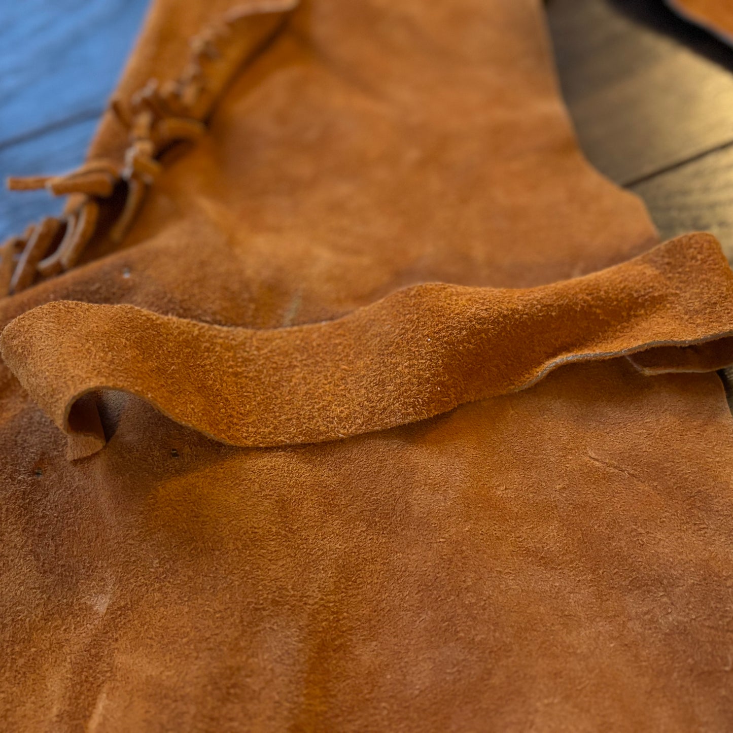 70’s Vintage Western Kids Suede Vest and Chaps