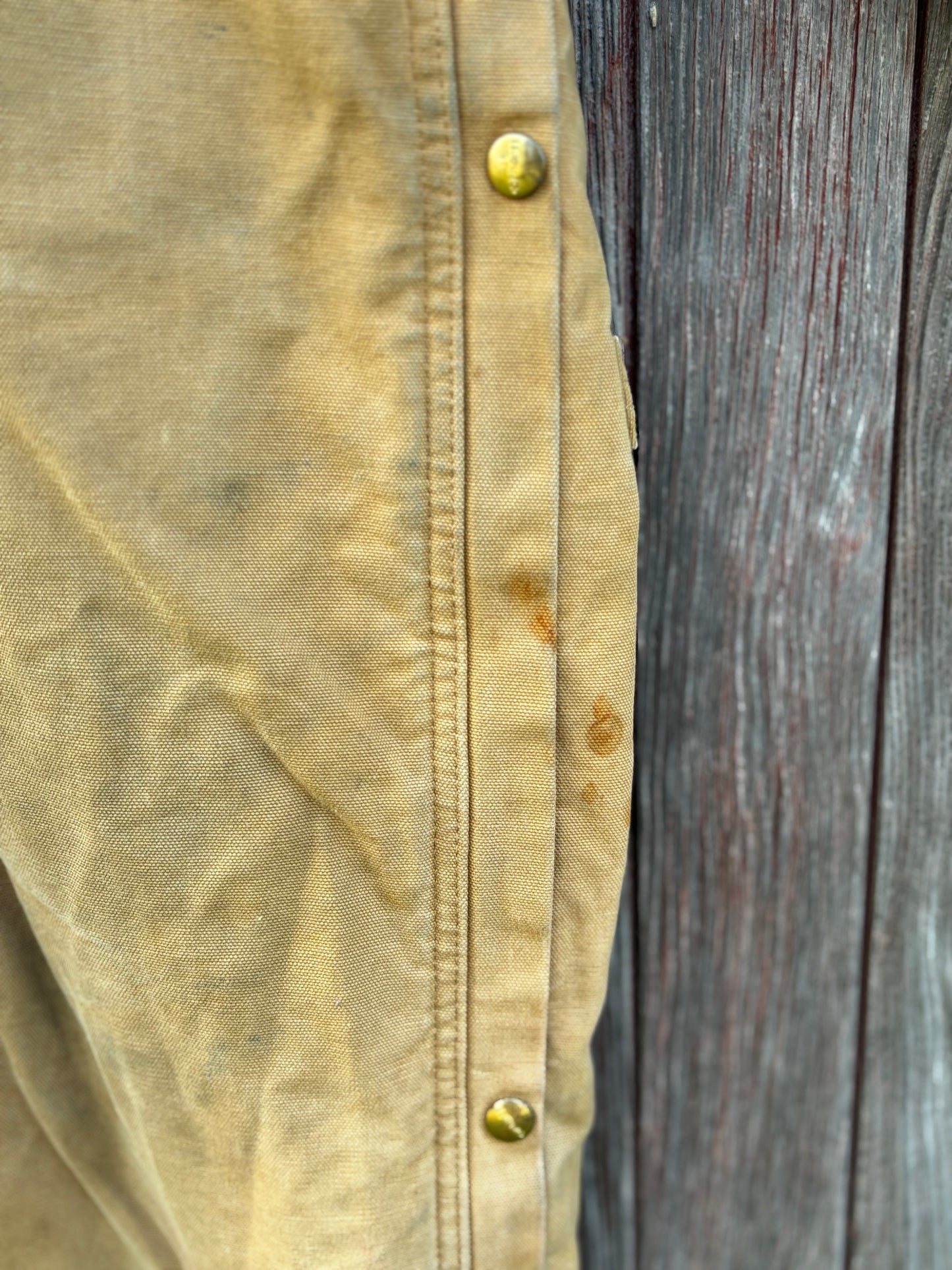 Vintage Men’s Carhartt Duck Canvas Insulated Coveralls
