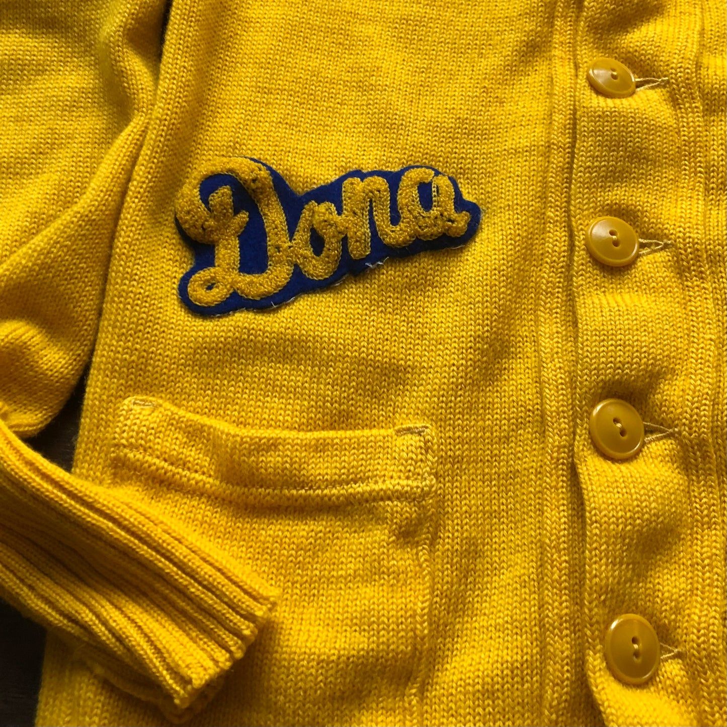 Vintage Northwestern Woolen Co. Letterman Cardigan Sweater “Dona” | Made in Minneapolis, MN