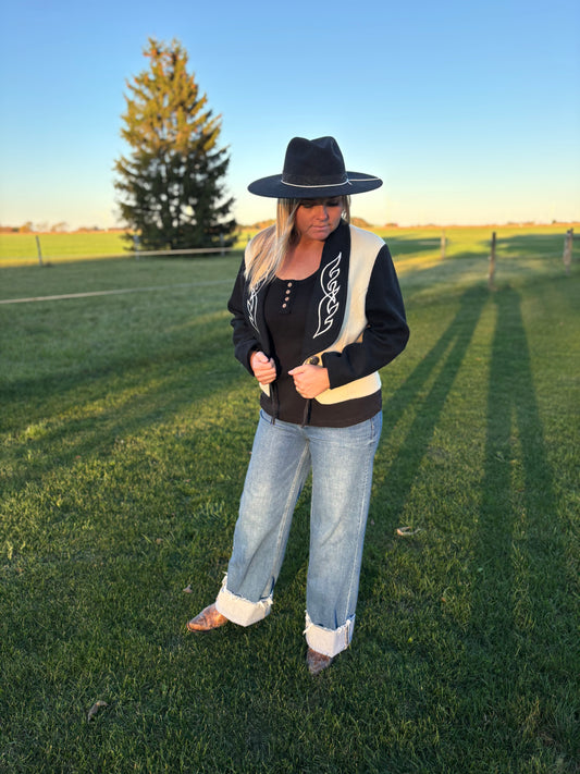 Vintage Western Women’s Mid-West Garmet Cropped Blazer | Made in Canada