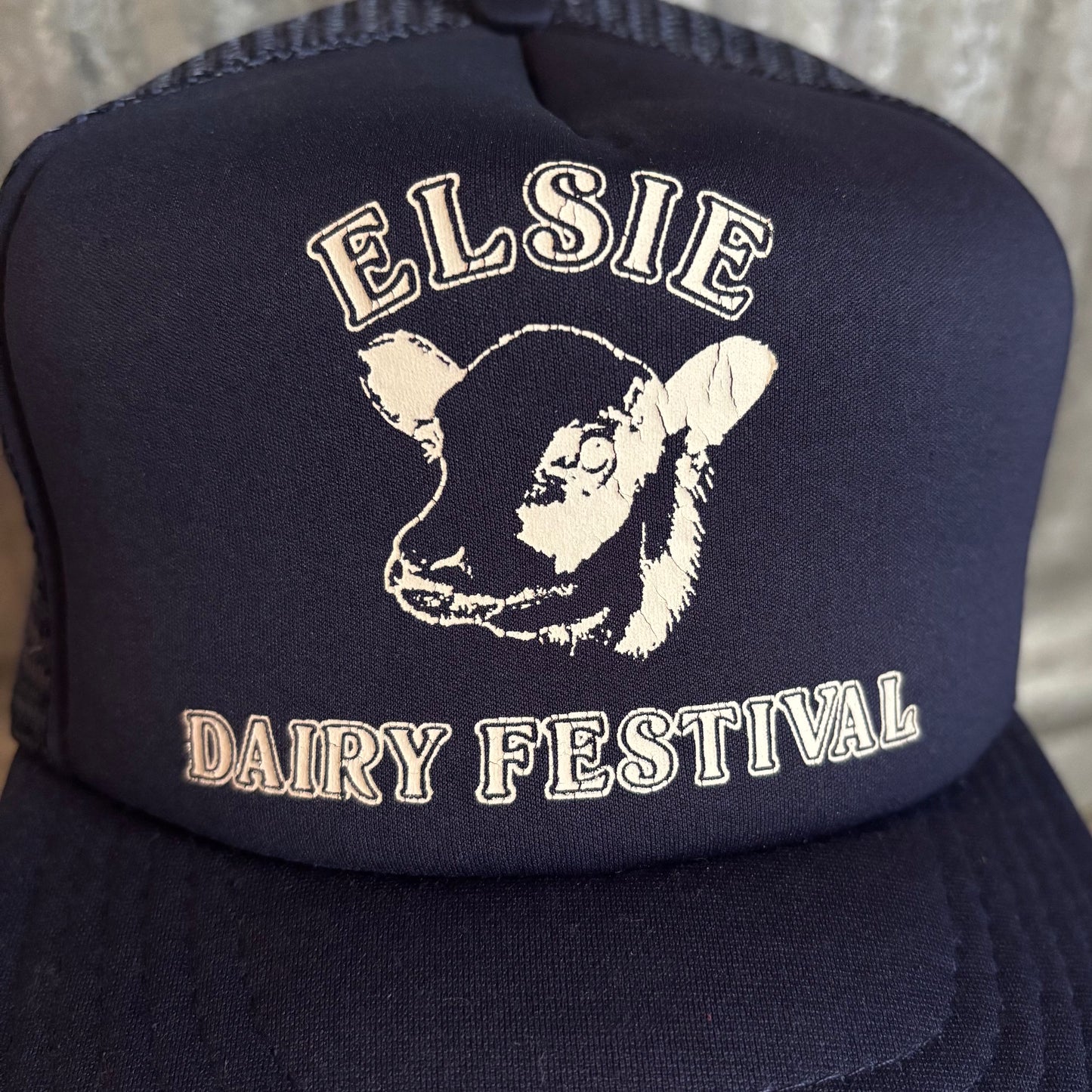 80’s Vintage Elsie, MI Dairy Festival Snapback Trucker Hat | Made in the Taiwan