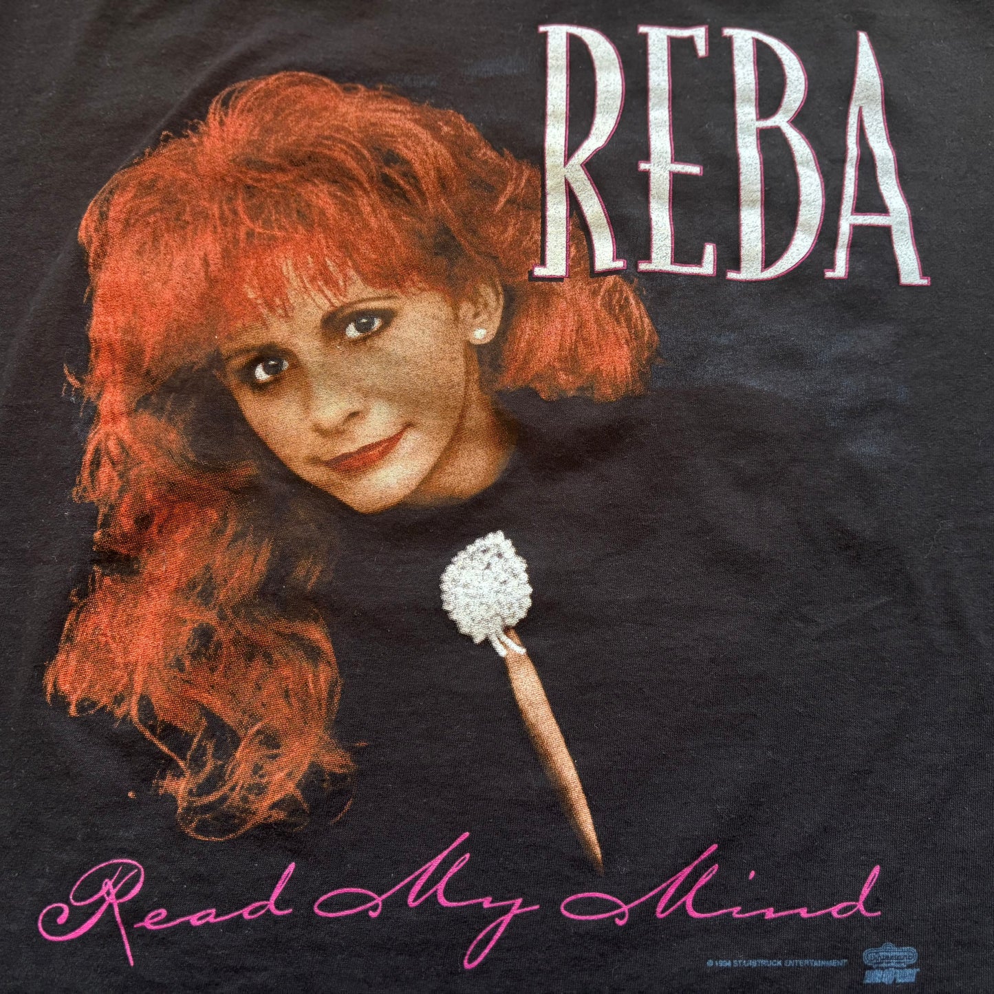 1994 Vintage Reba McEntire “Read My Mind” Country Concert T-Shirt | Deadstock