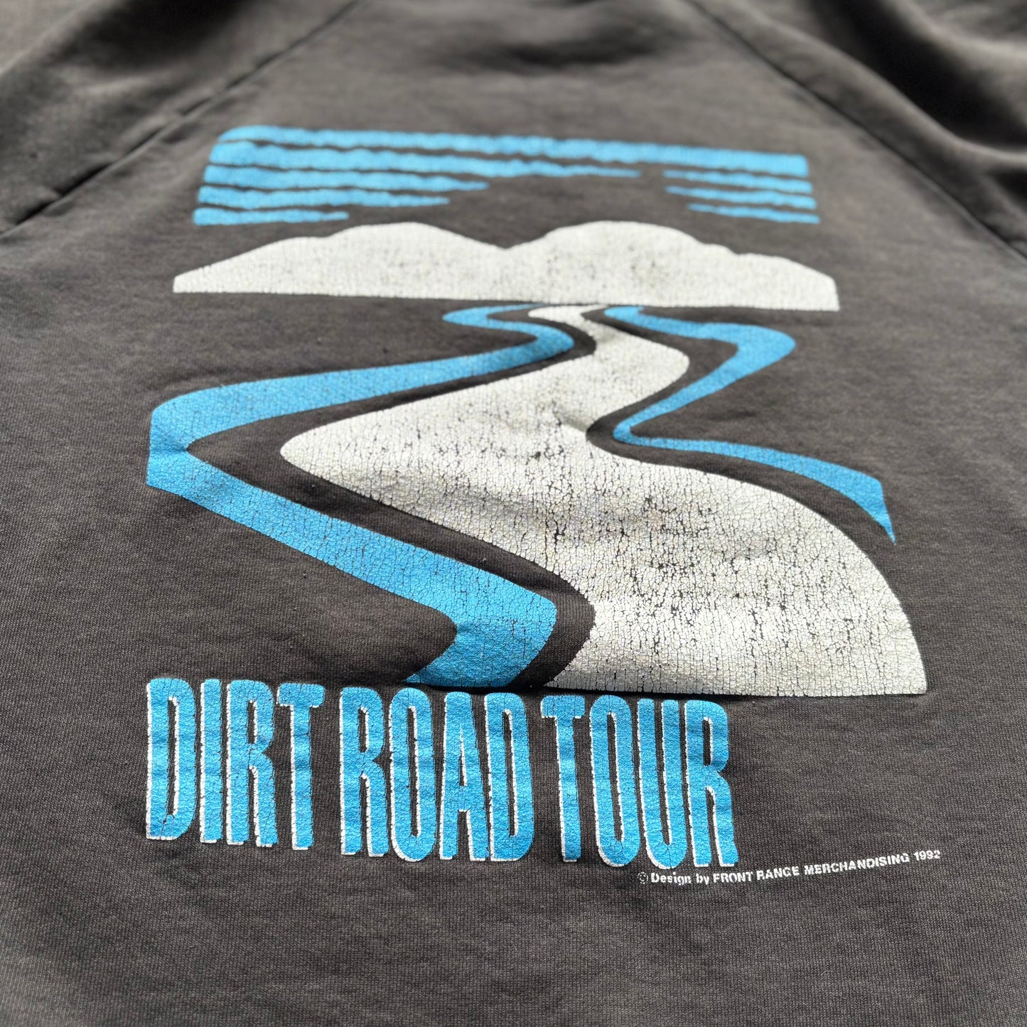 1992 Vintage Western Sawyer Brown “The Dirt Road” Country Concert Sweatshirt | Made in USA