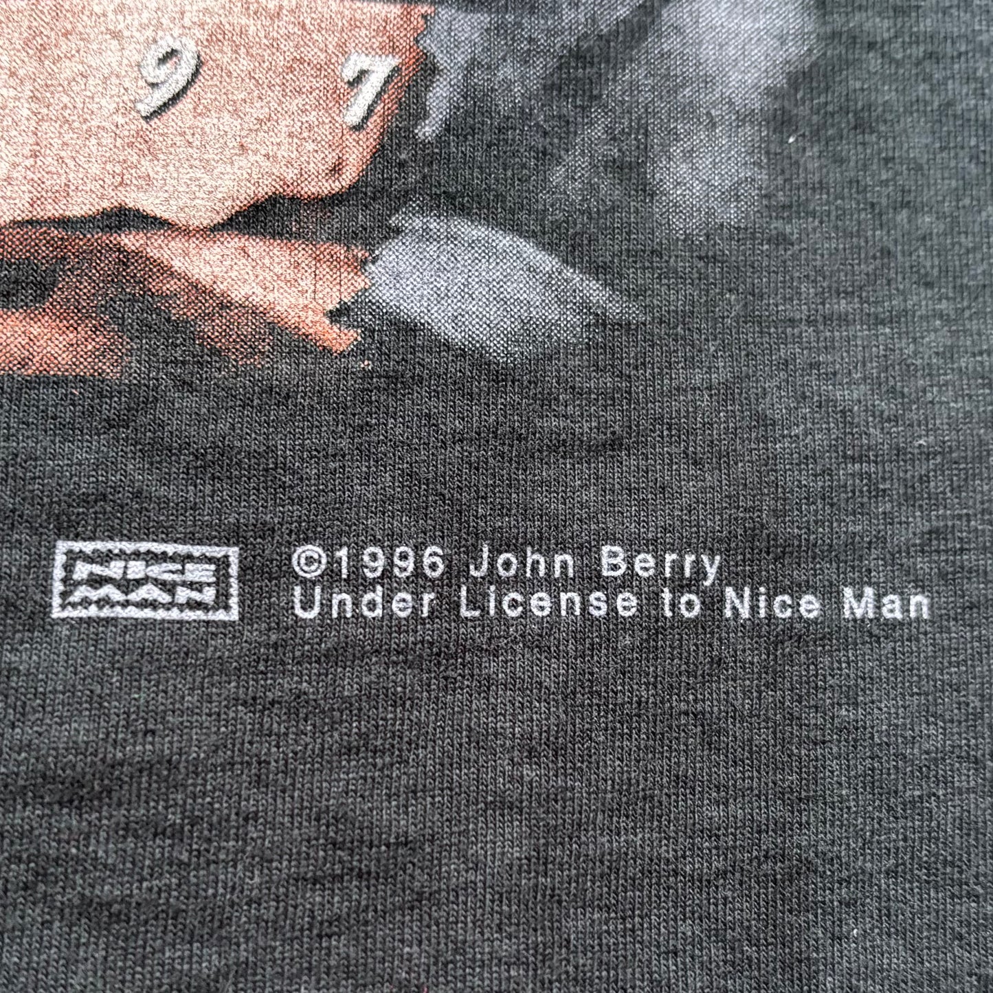 1996 Vintage Western John Berry Country Concert Tour T-Shirt | Made in USA