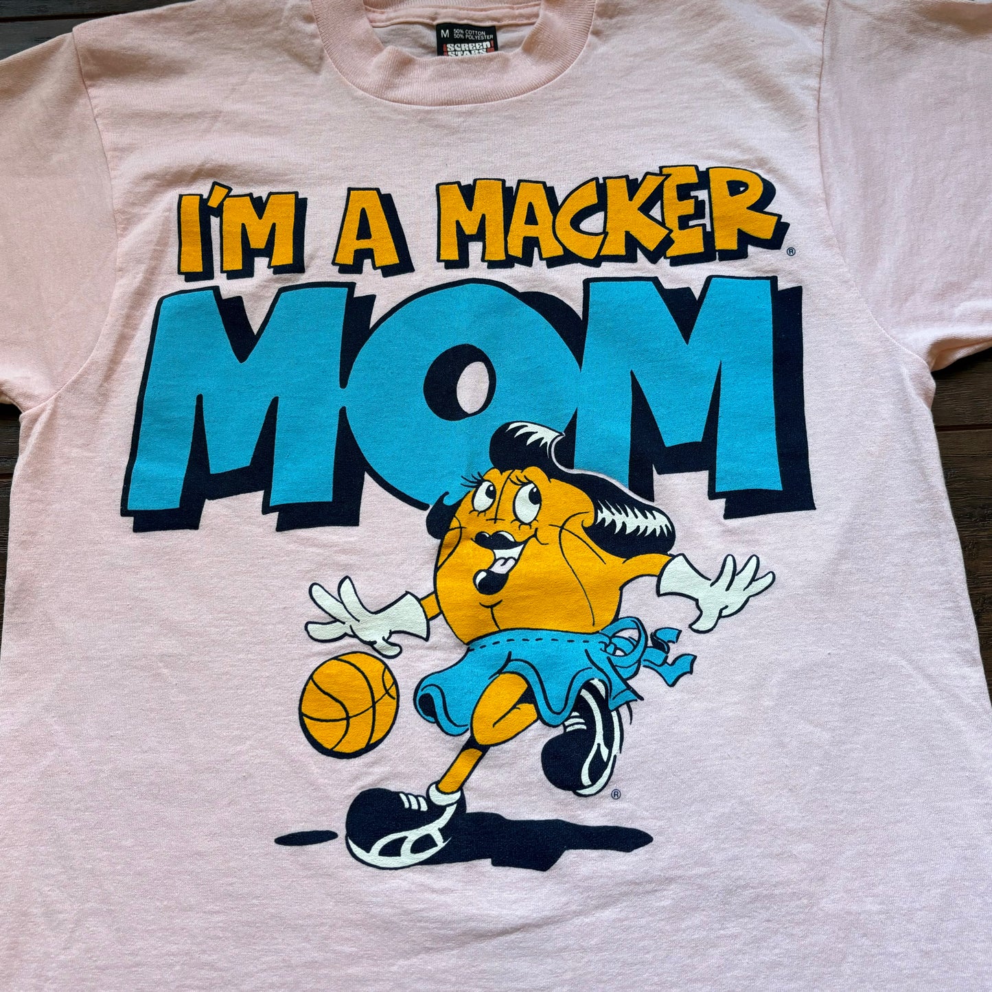 90’s Vintage “I’m A Macker Mom” T-Shirt | Screen Stars Best