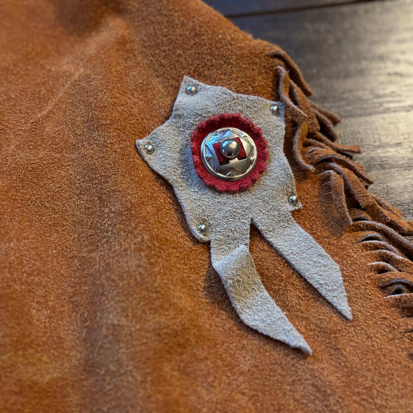70’s Vintage Western Kids Suede Vest and Chaps