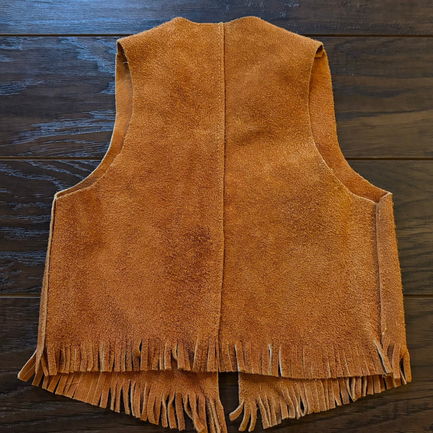 70’s Vintage Western Kids Suede Vest and Chaps