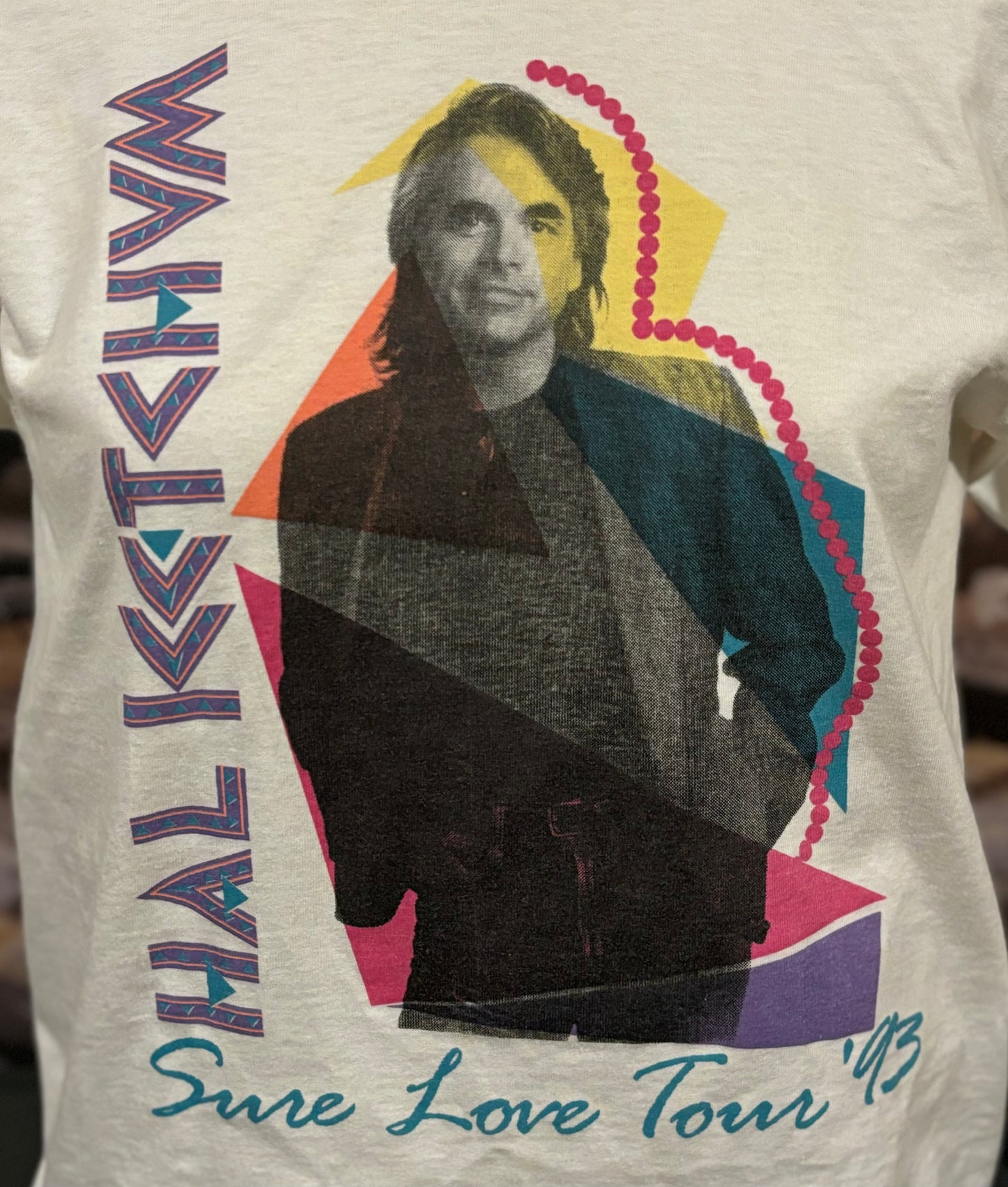 1993 Vintage Western Hal Ketchum “Sure Love Tour” Country Concert T-Shirt | Made in USA