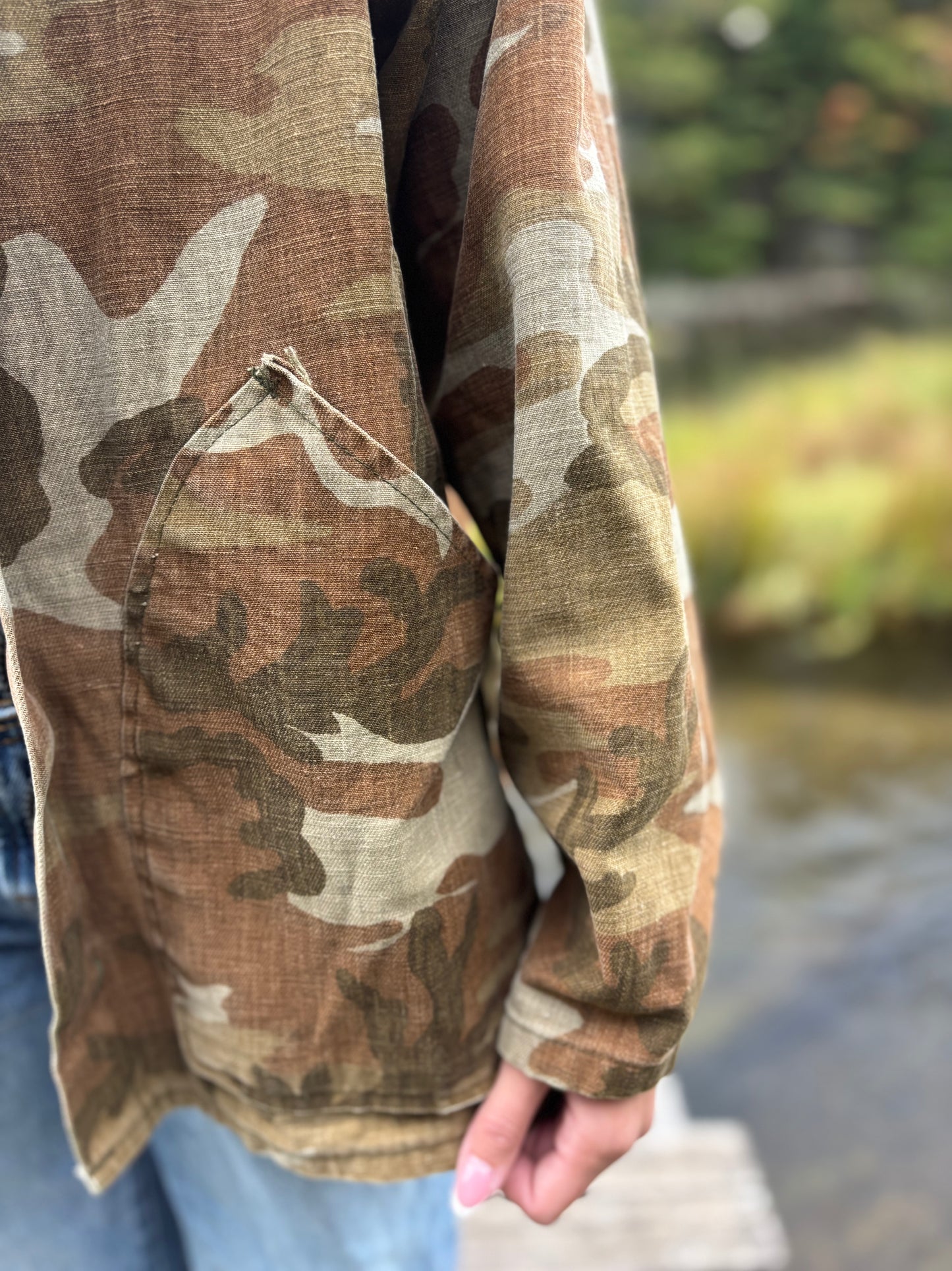 Vintage Reversible Camouflage Jacket
