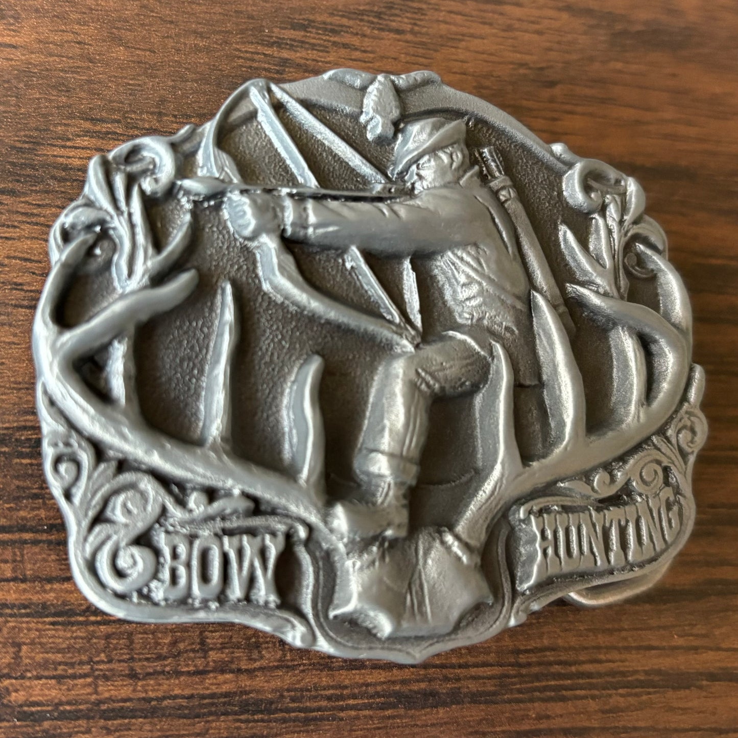 1986 Vintage “Bow Hunting ” Belt Buckle