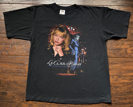 90s Vintage Western Leann Rimes Country Concert T-Shirt | Tennessee River