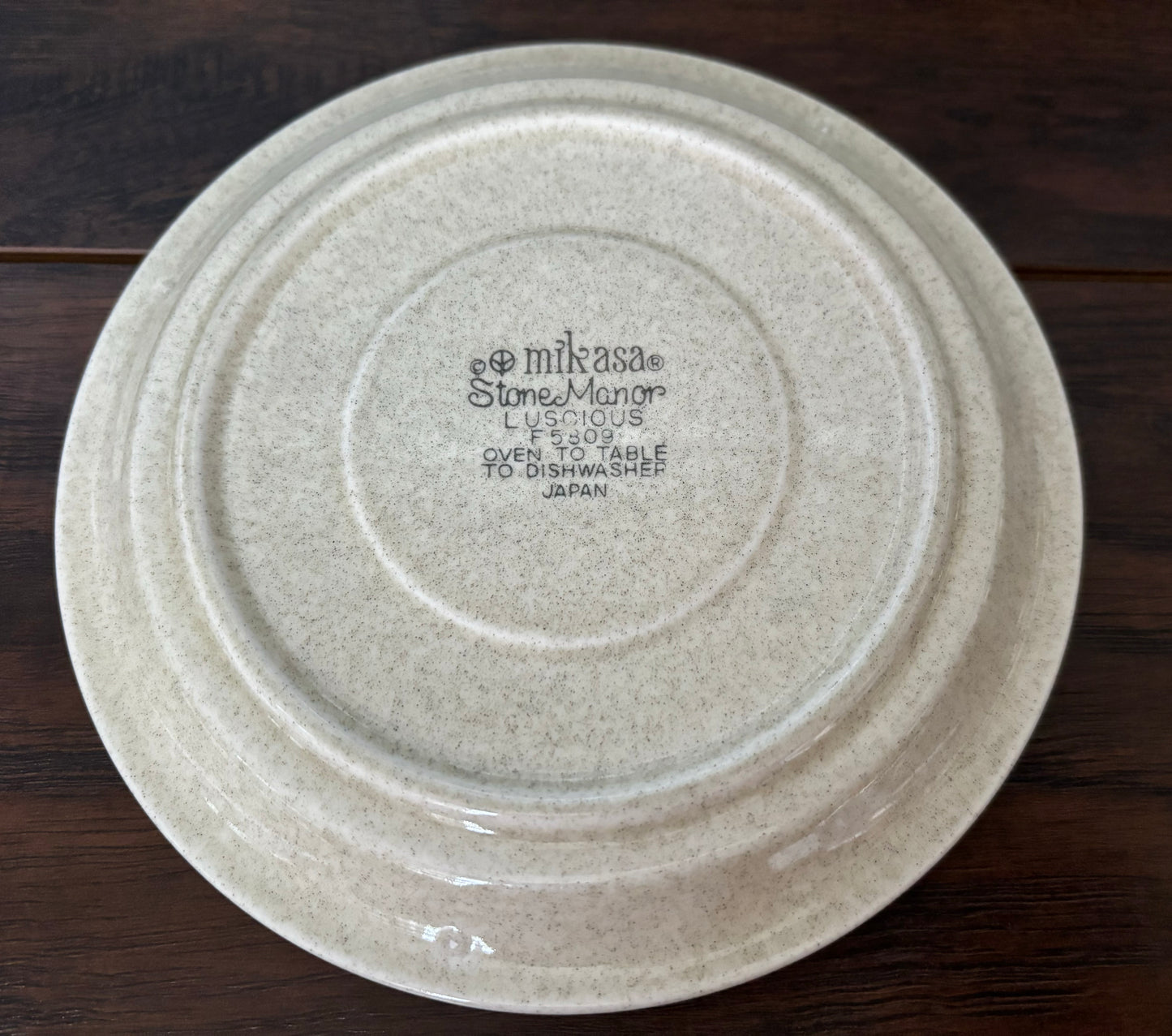 70’s Vintage Mikasa Stone Manor Luscious Strawberry F5809 Saucers Set of 6| Made in Japan
