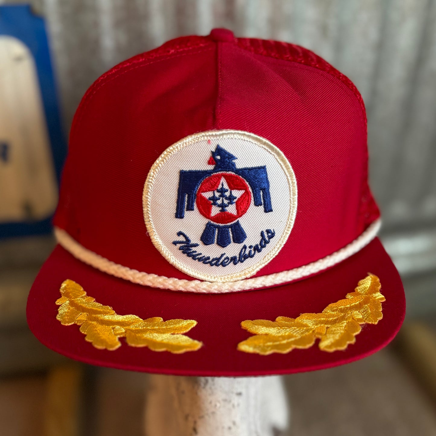 Vintage U.S. Air Force Thunderbirds Snapback Trucker Hat | Made in USA