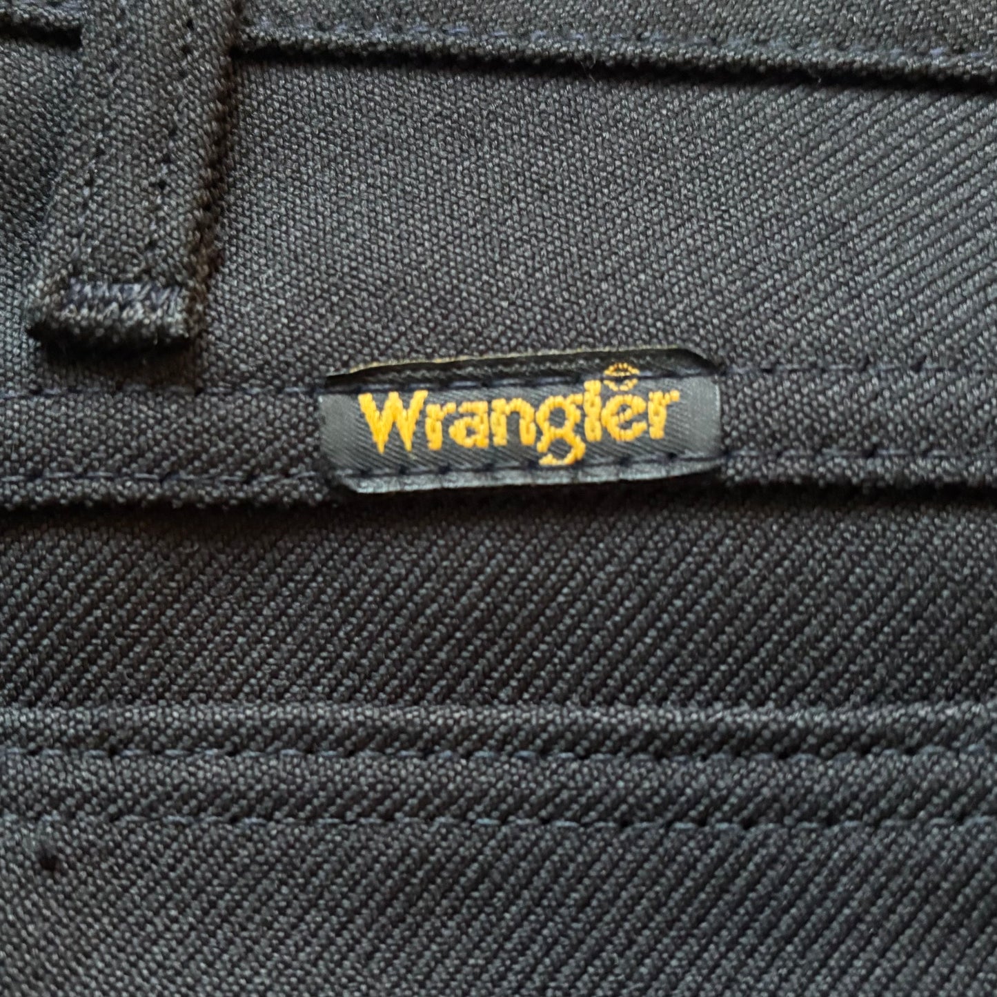Vintage Western Men’s Wrangler Polyester Trousers | Made in USA