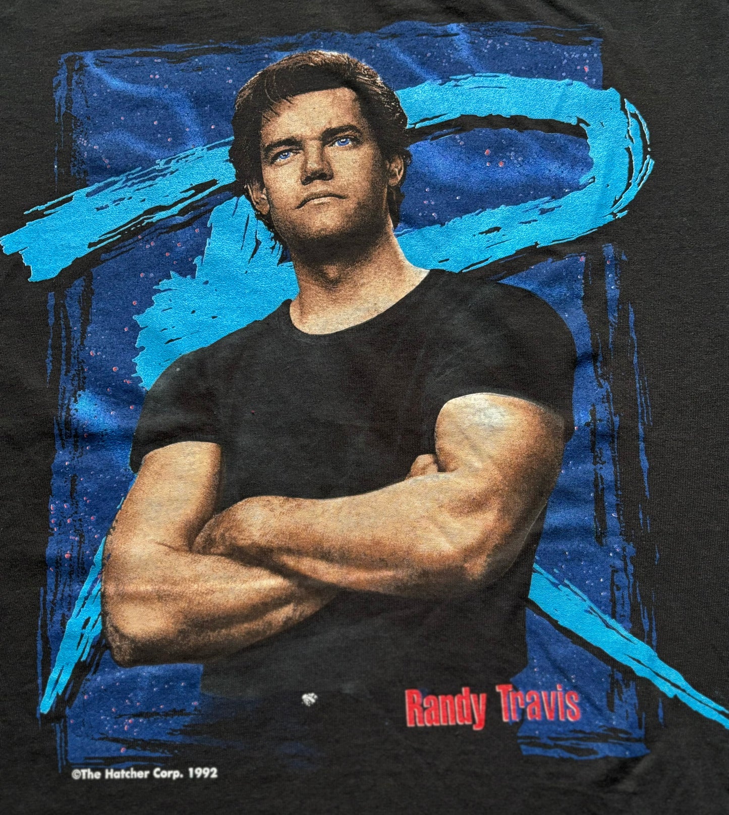 1992 Vintage Western Randy Travis Country Concert T-Shirt | Made in USA