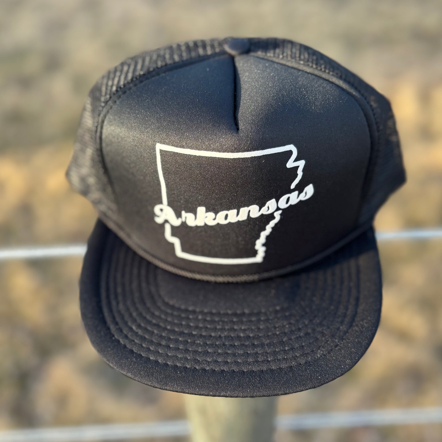 Vintage Arkansas Snapback Trucker Hat