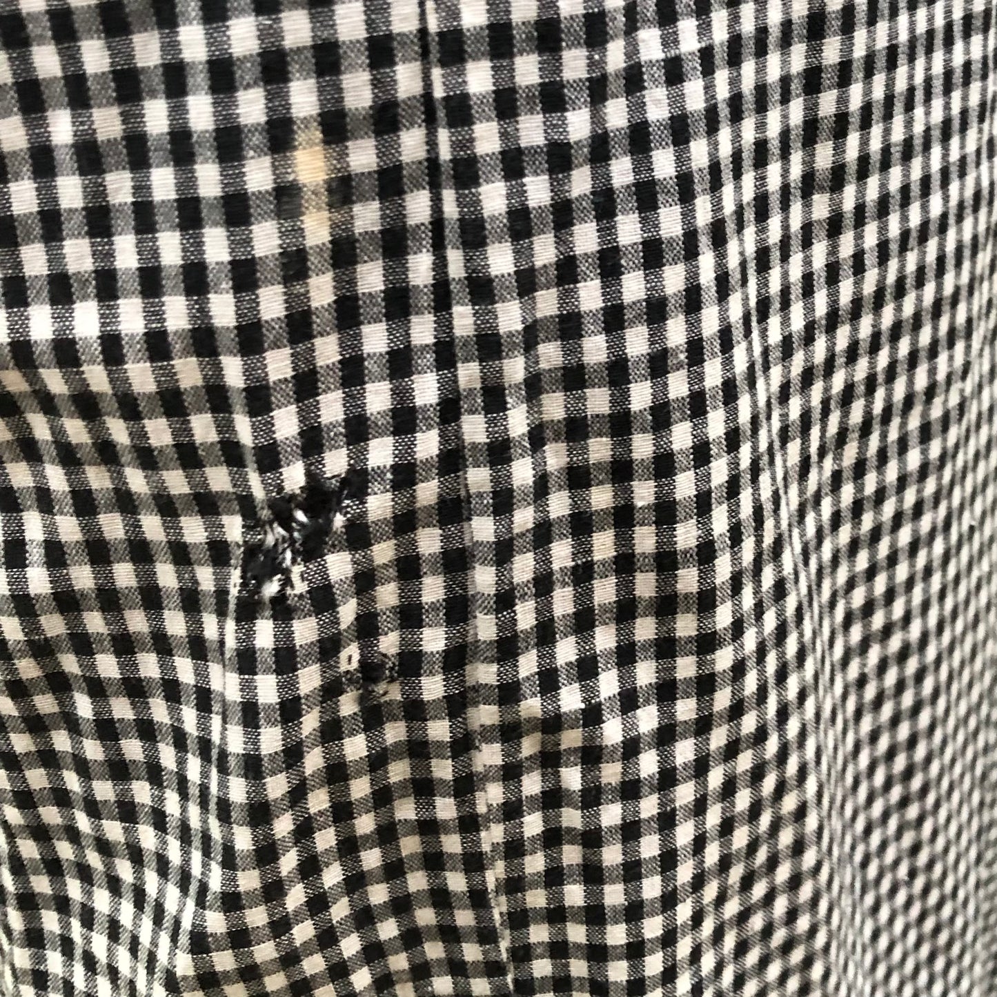 40’s Vintage Western Rockabilly Juniors Ann Howe! Black and White Gingham Dress with Matching Coat