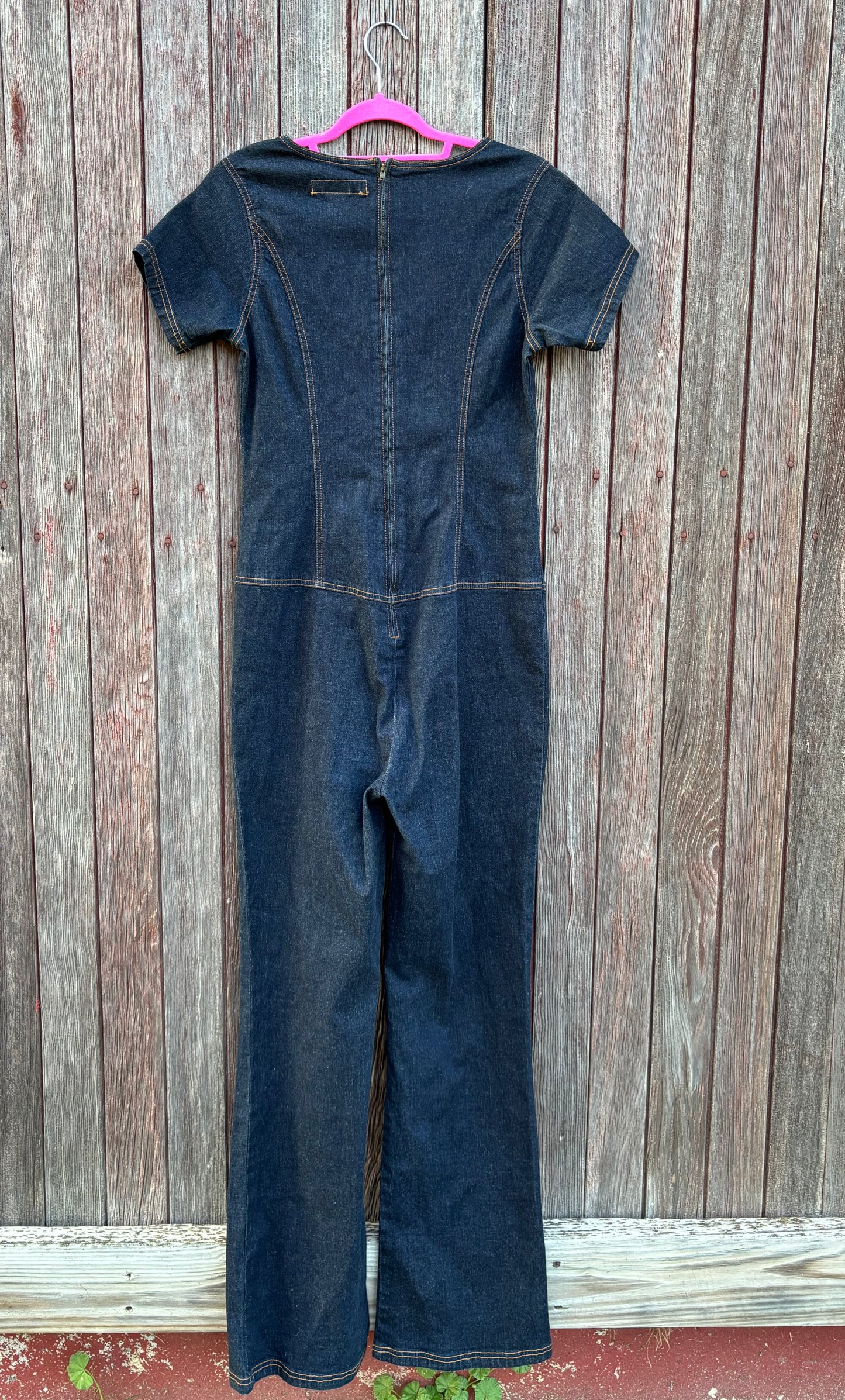 Vintage Western Women’s Revolt Denim Jumpsuit | Made in Hong Kong