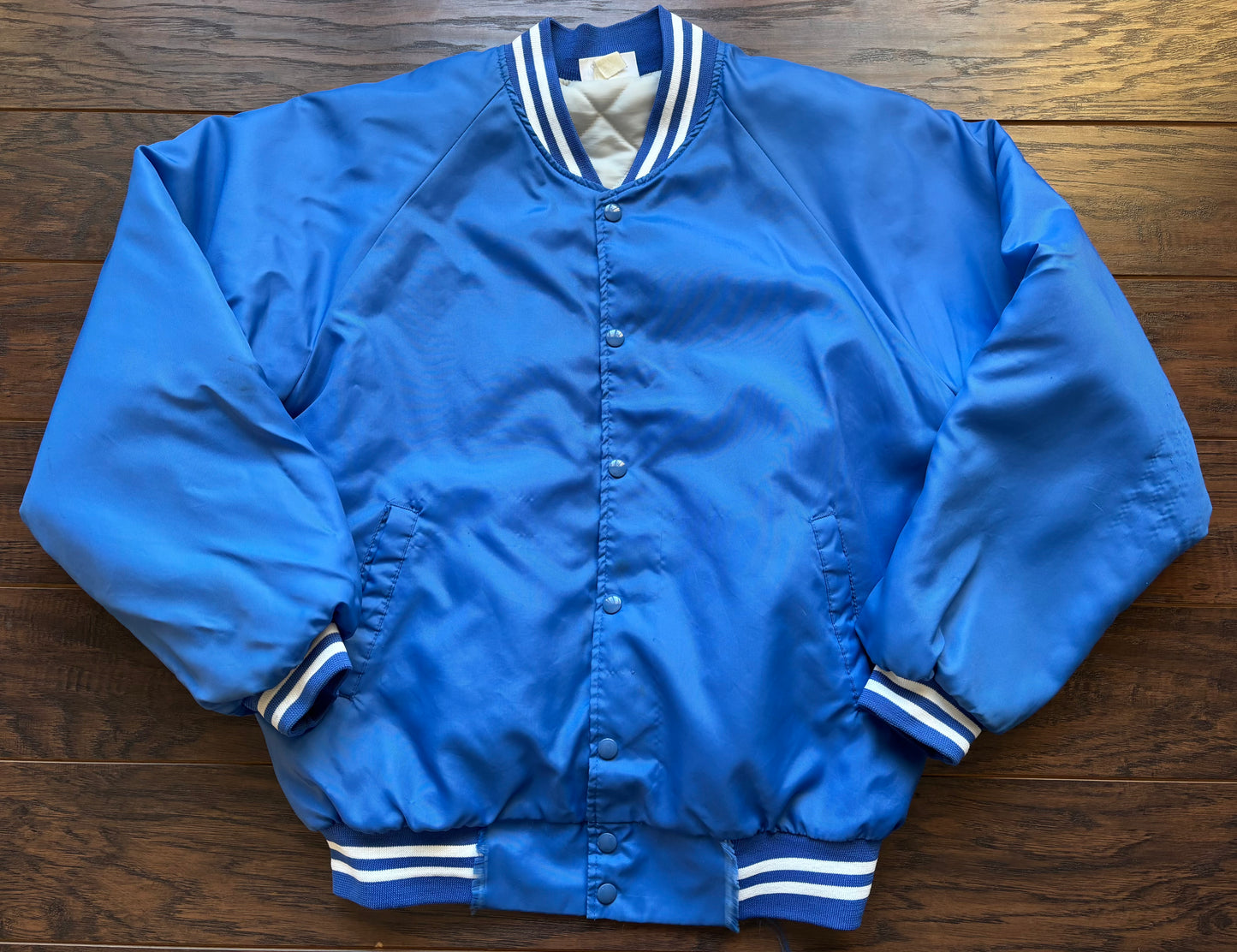 Vintage Lattimore’s Mobile and Modular Home Nylon Bomber Jacket | Made in USA