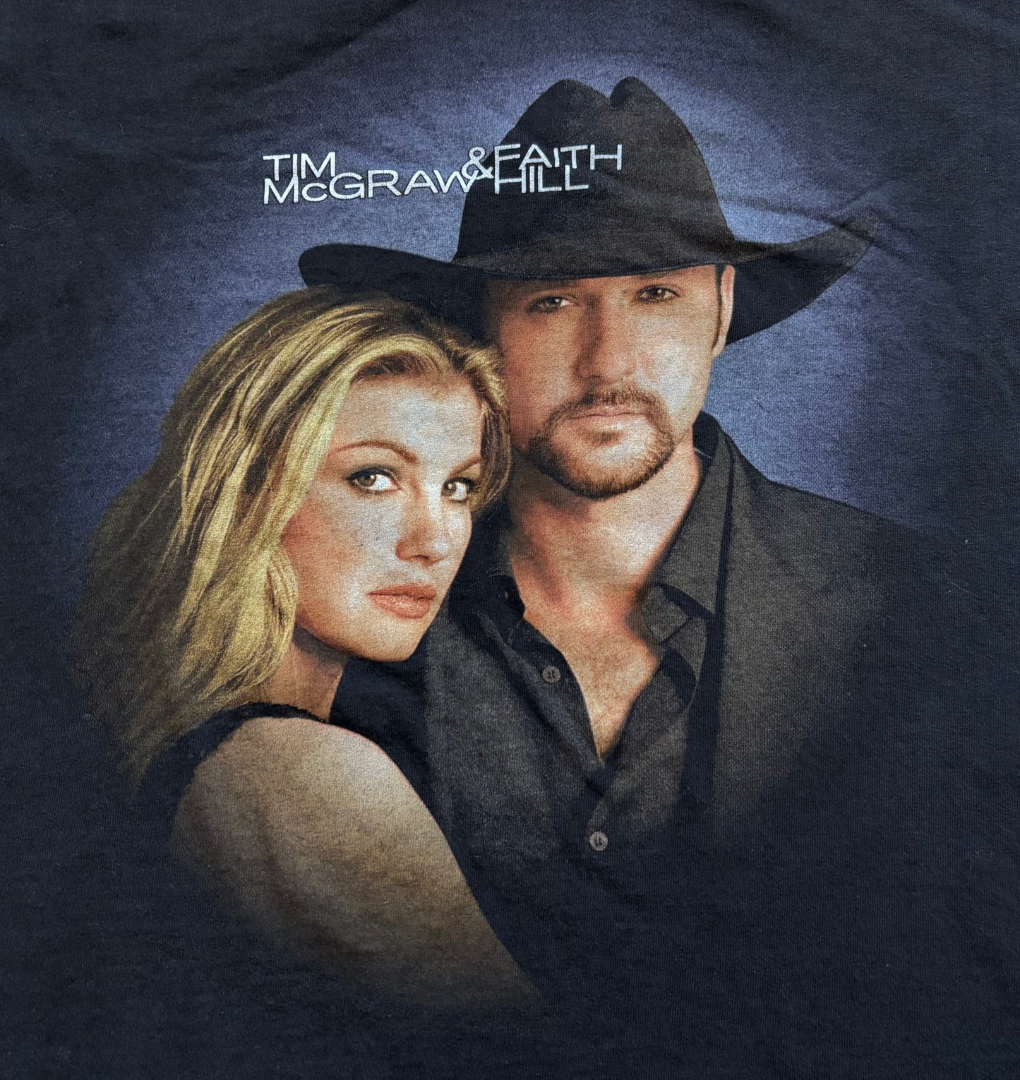 2000 Vintage Western Tim McGraw & Faith Hill “Soul 2 Soul Tour” Country Concert T-shirt