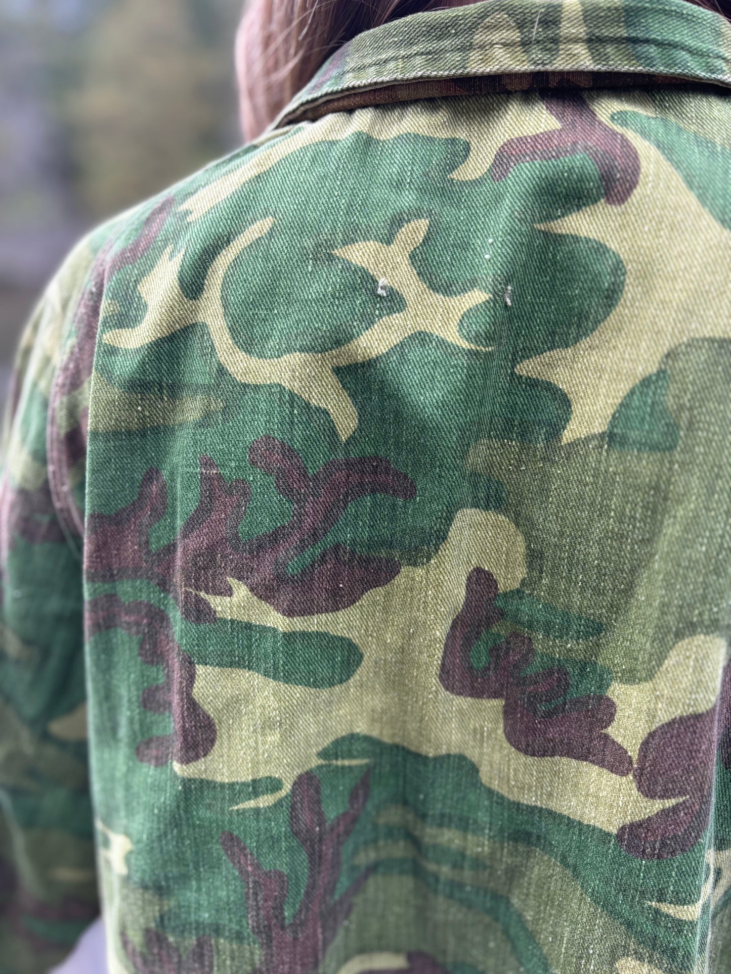 Vintage Reversible Camouflage Jacket