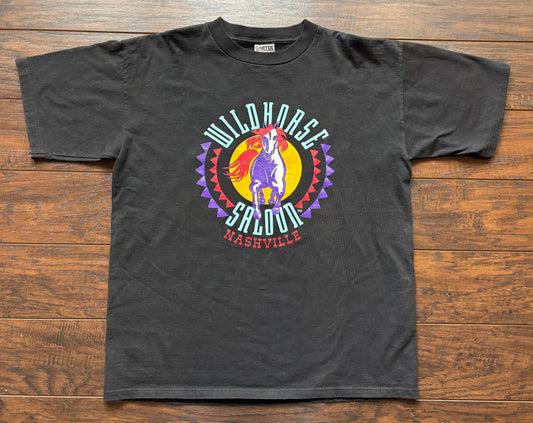 90s Vintage Wild Horse Saloon Nashville, Tennessee T-Shirt | Deadstock