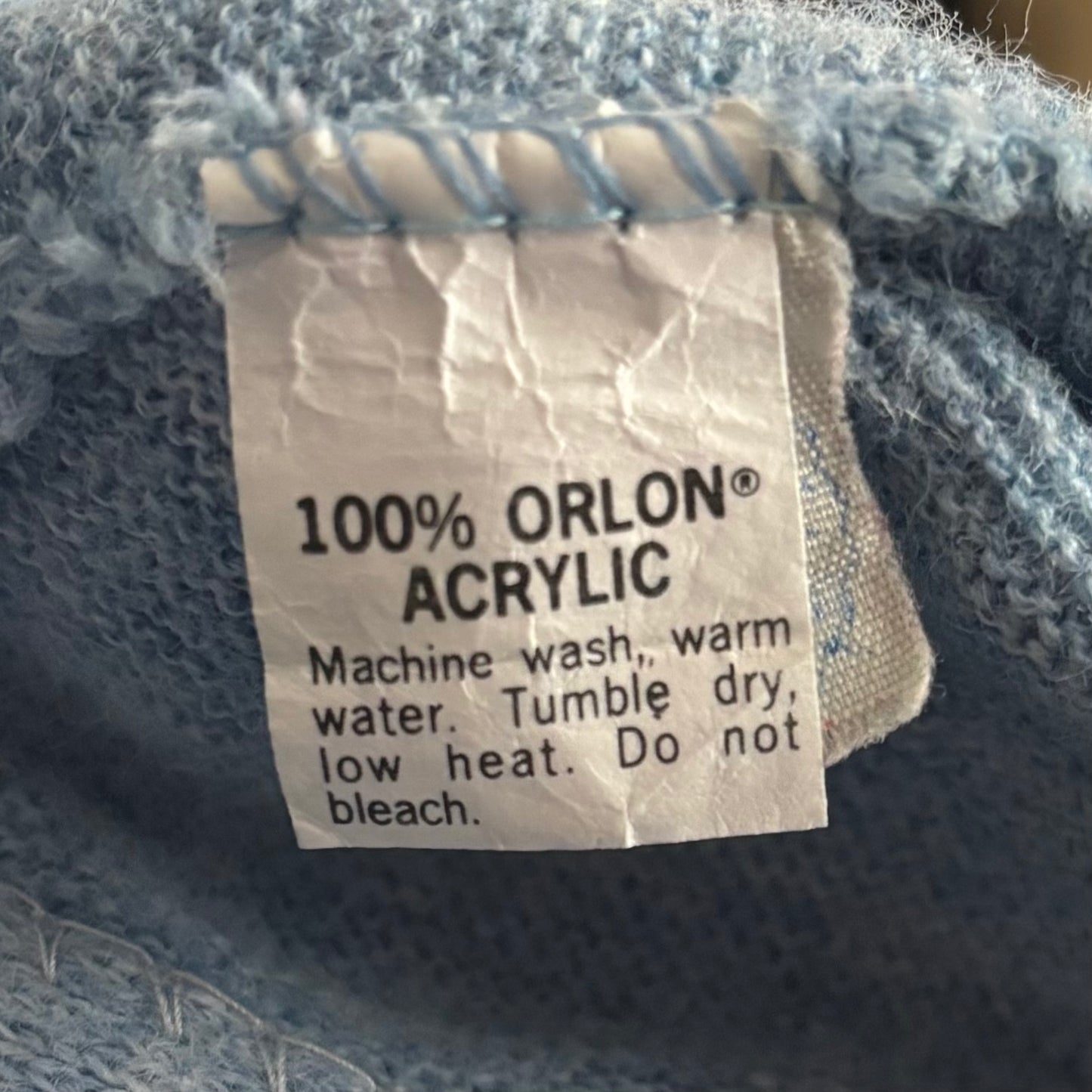 Vintage Men’s JCPenney 100% Orlon Acrylic The Fox Sweater Cardigan | ILGWU