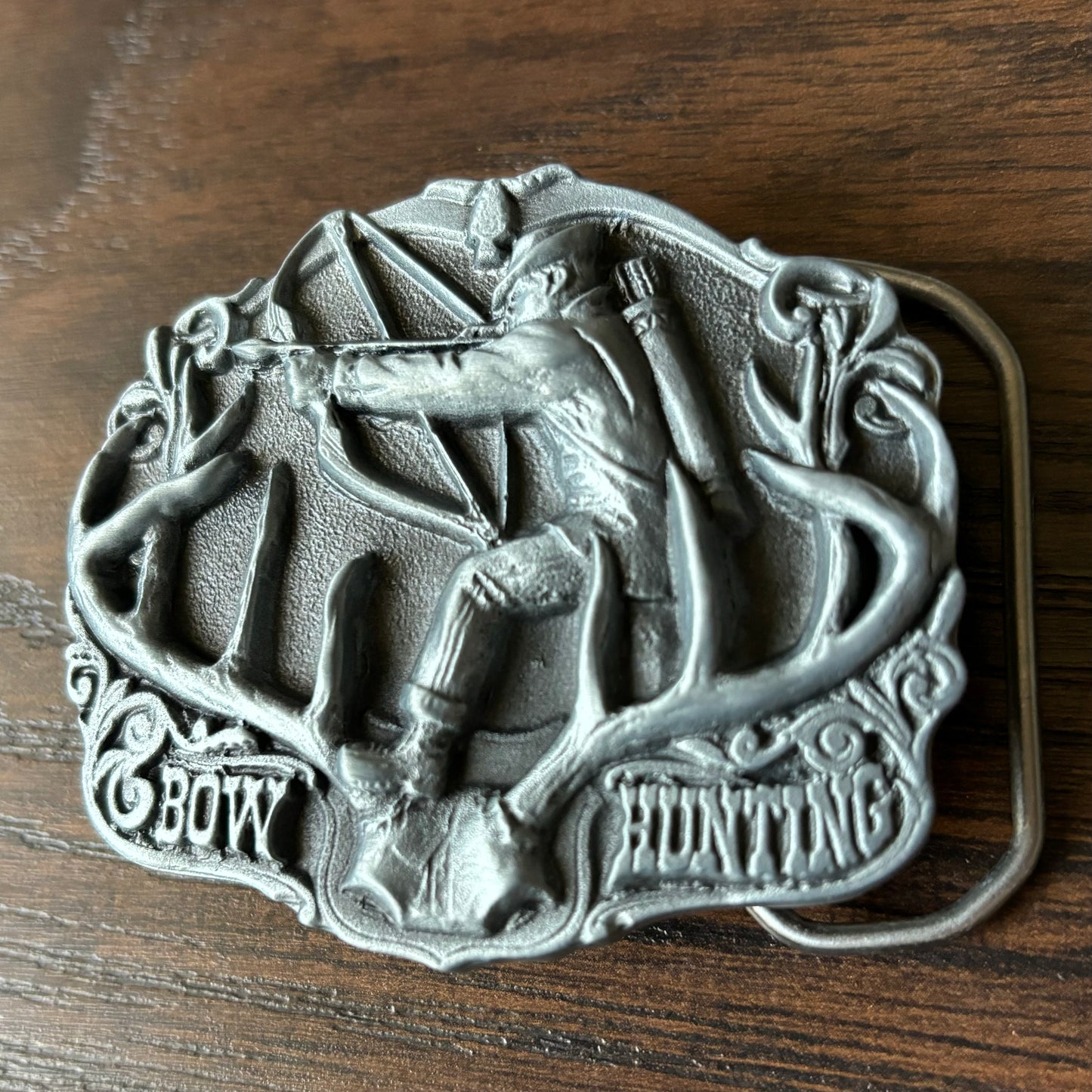 1986 Vintage “Bow Hunting ” Belt Buckle