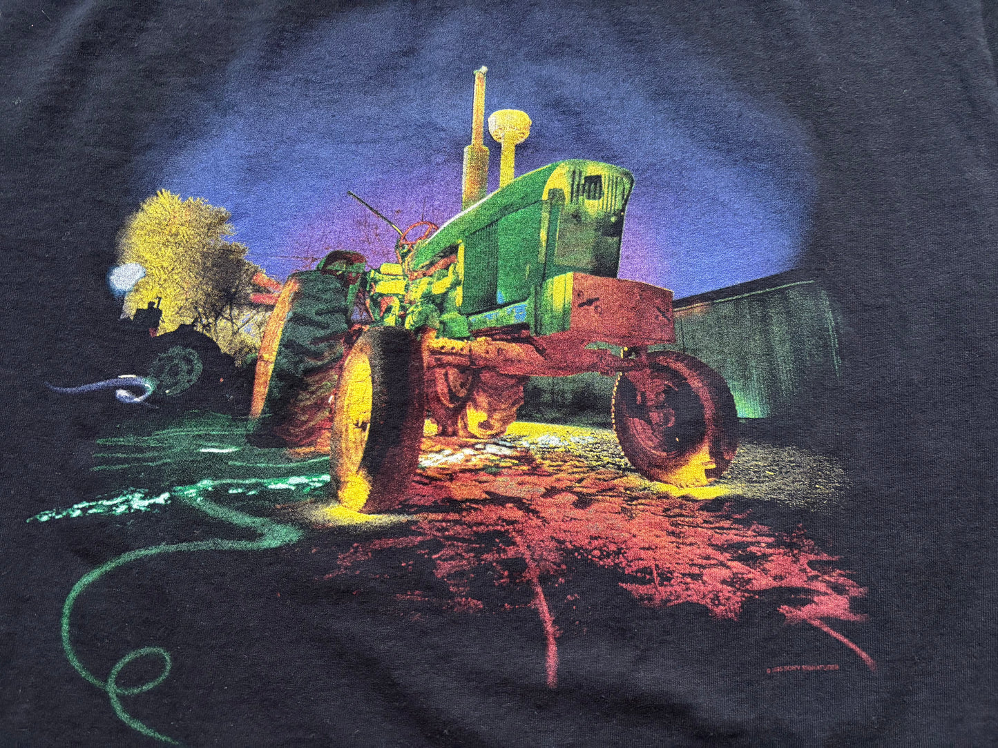 1995 Vintage Western The Tractors Country Concert T-Shirt | Deadstock
