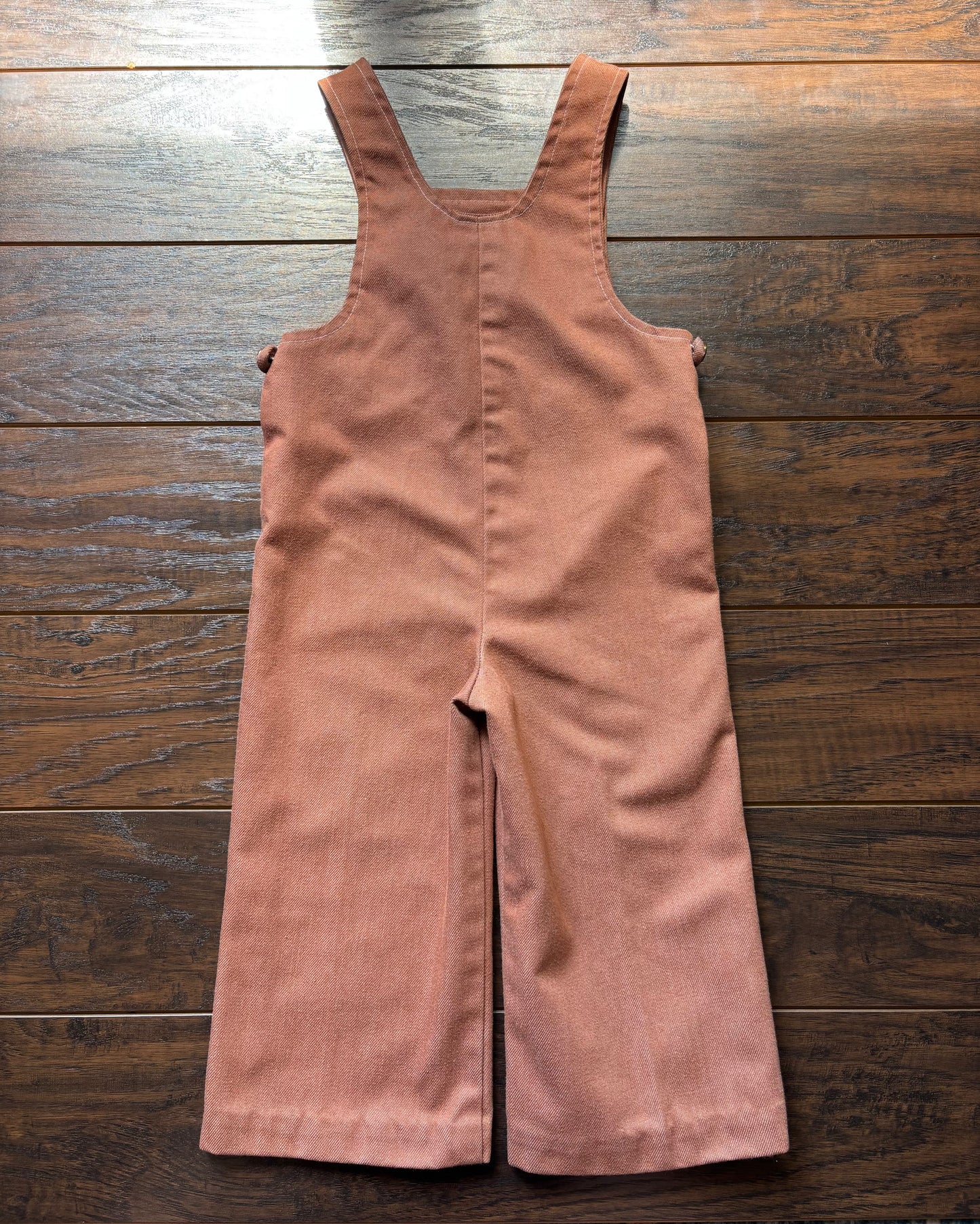 Vintage Handmade Michigan Bean Festival Kids Overalls Fairgrove MI Embroidered Patch 1970s 1980s Farm Festival