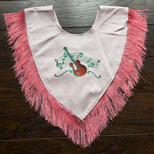 Vintage Western Poncho with Fringe