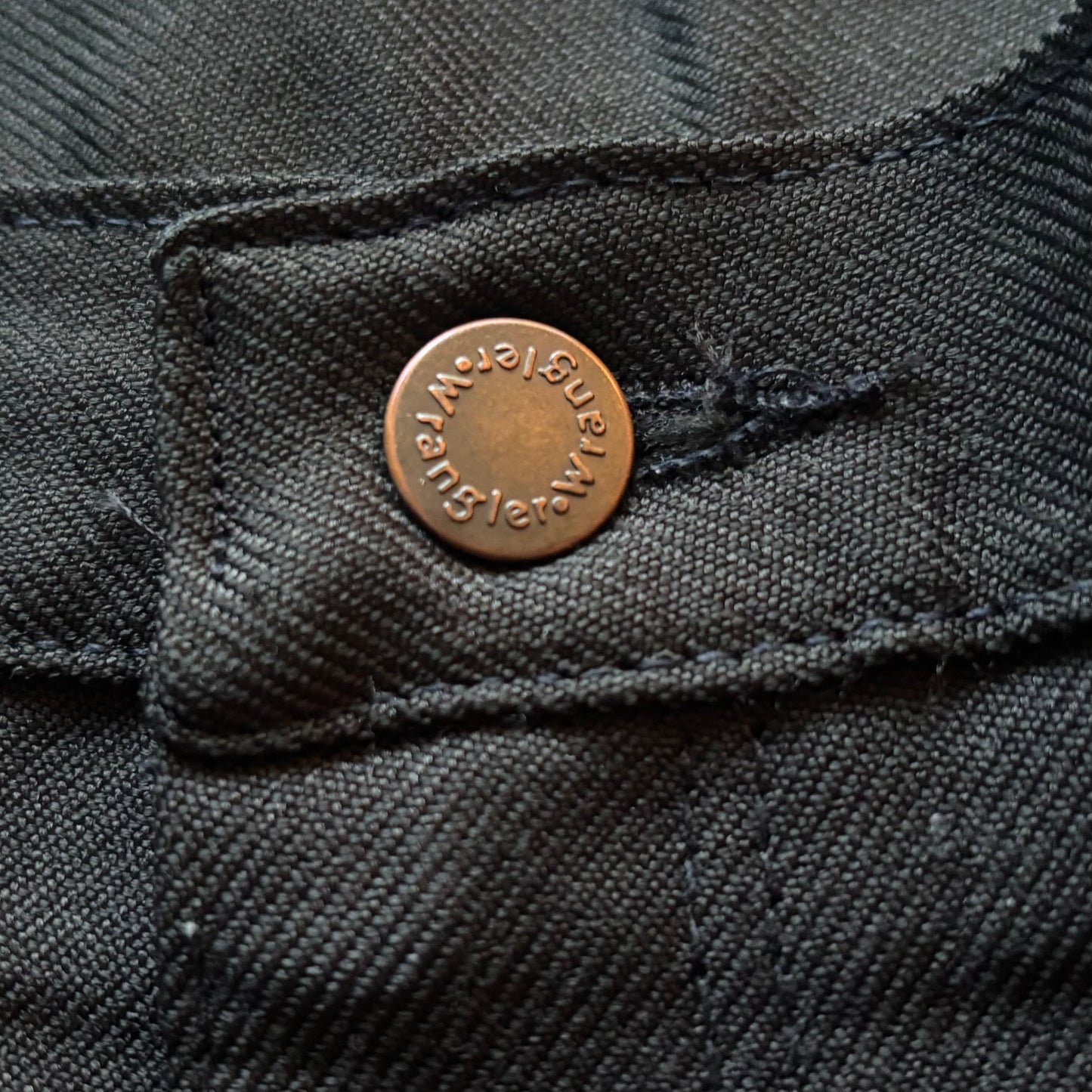 Vintage Western Men’s Wrangler Polyester Trousers | Made in USA