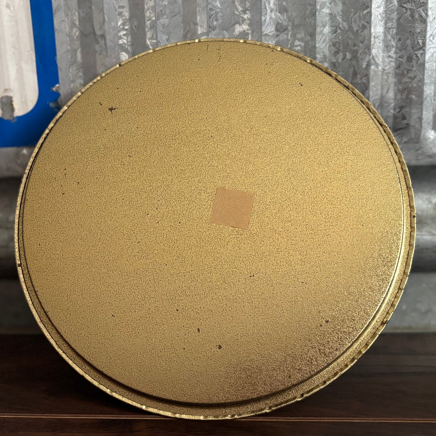 Vintage California Round Souvenir Tin Tray