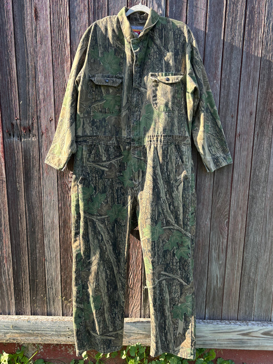 Vintage Winchester Trebark Camouflage Coveralls
