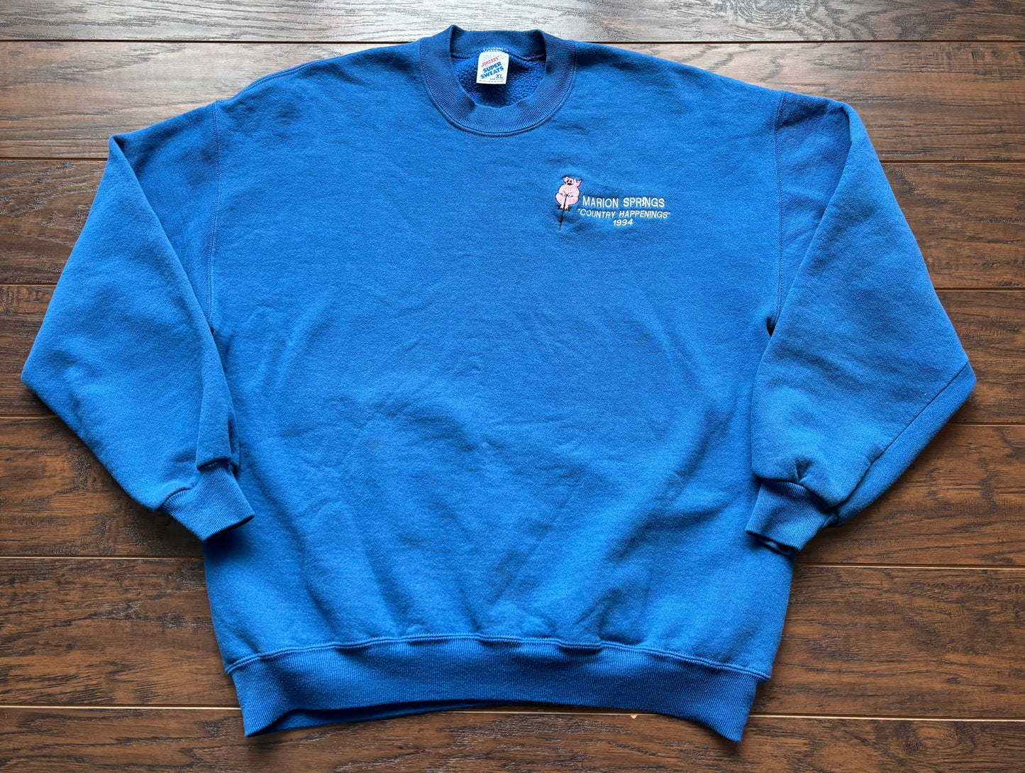 1994 Vintage Marion Springs, MI “Country Happenings” Pullover Sweatshirt | Made In USA