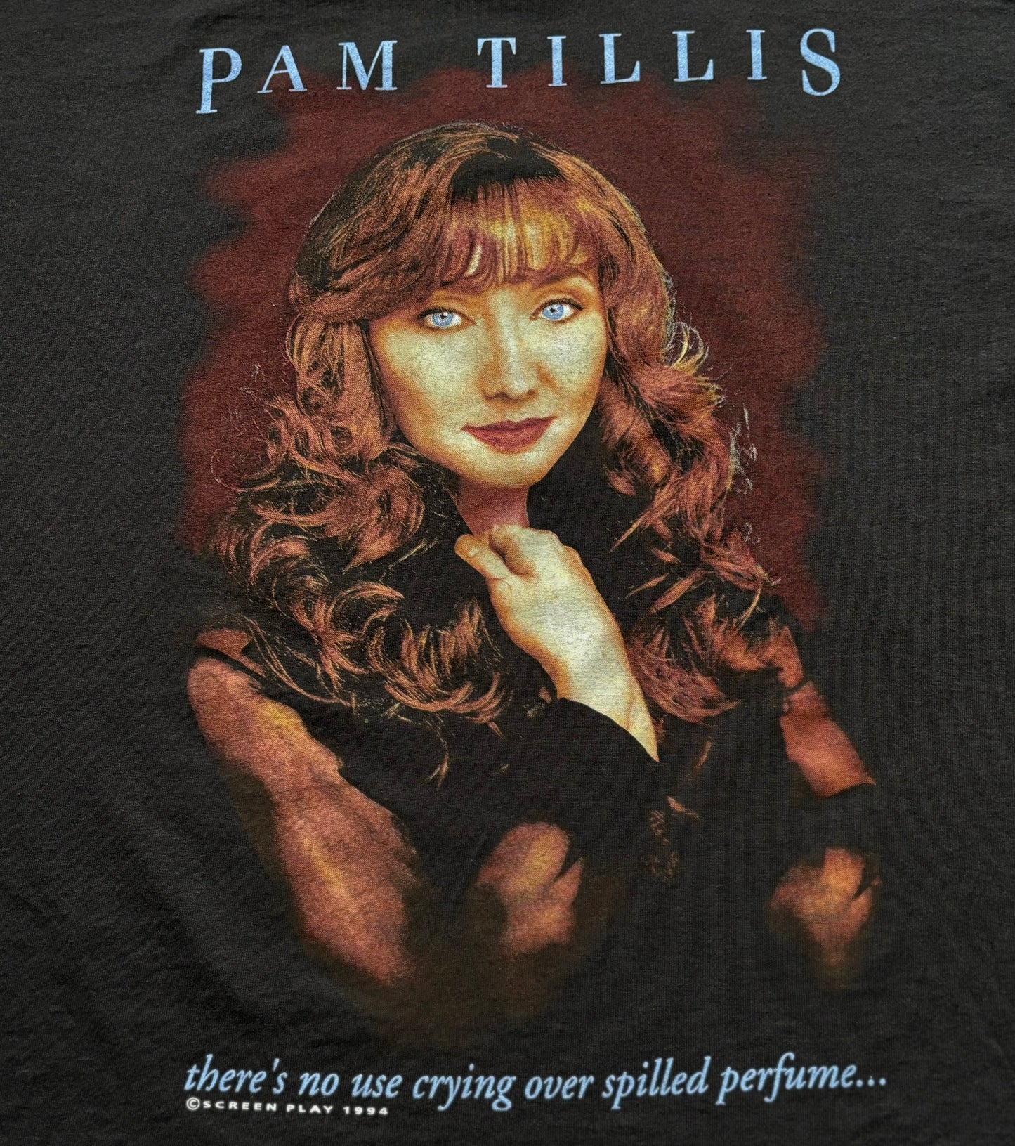 1994 Vintage Western Pam Tillis “No Use Crying Over Spilled Perfume” Country Concert T-Shirt | Made In USA