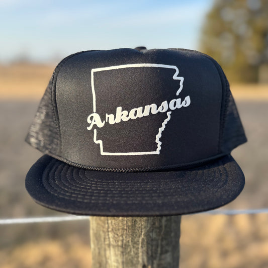Vintage Arkansas Snapback Trucker Hat