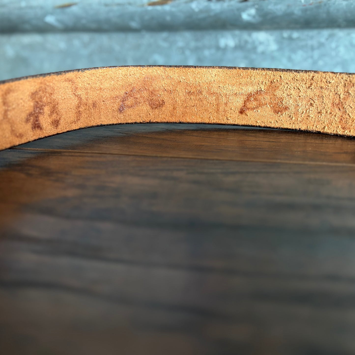 Vintage Tooled Leather Hunting Belt | Handmade